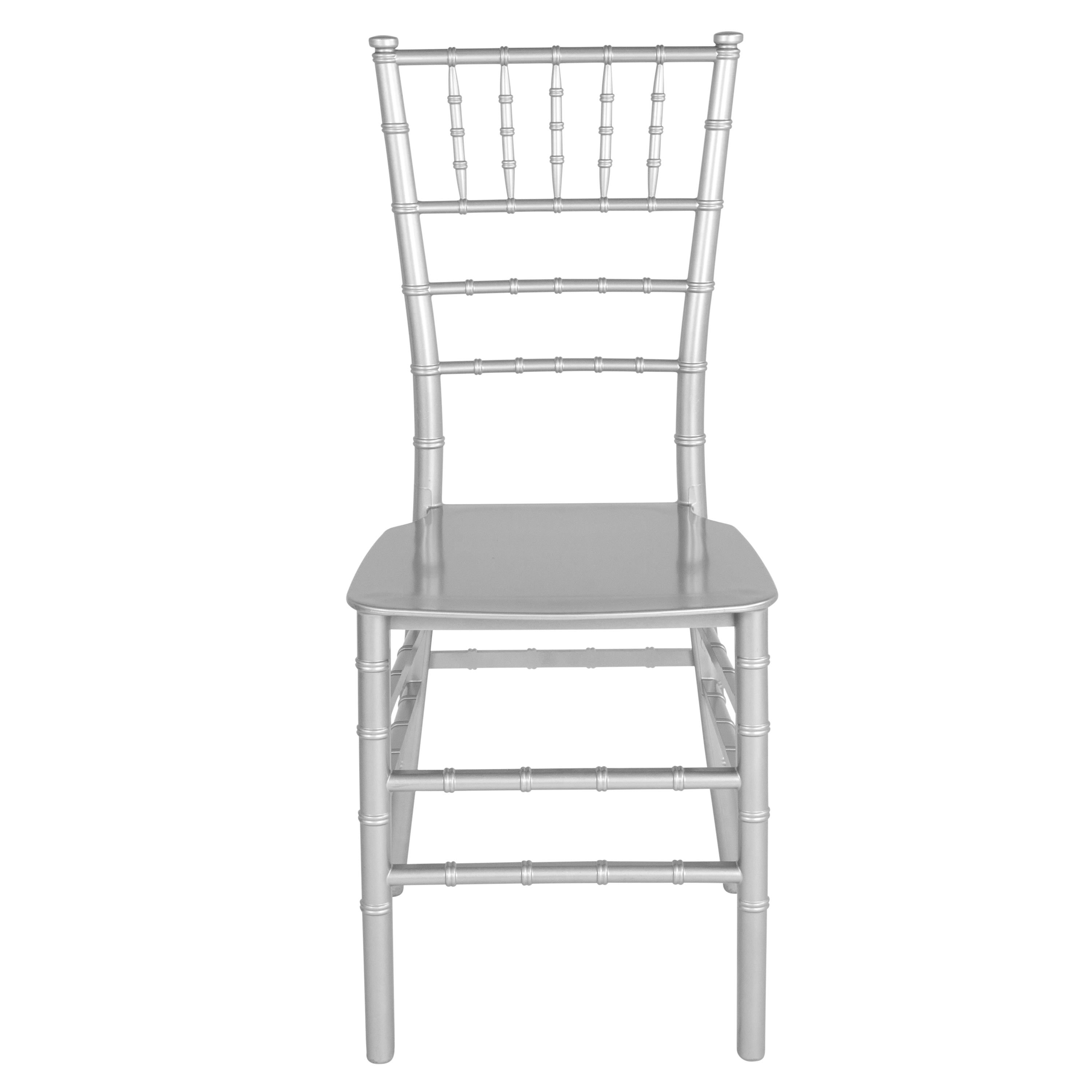 Resin Stackable Chiavari Chair with Cushion