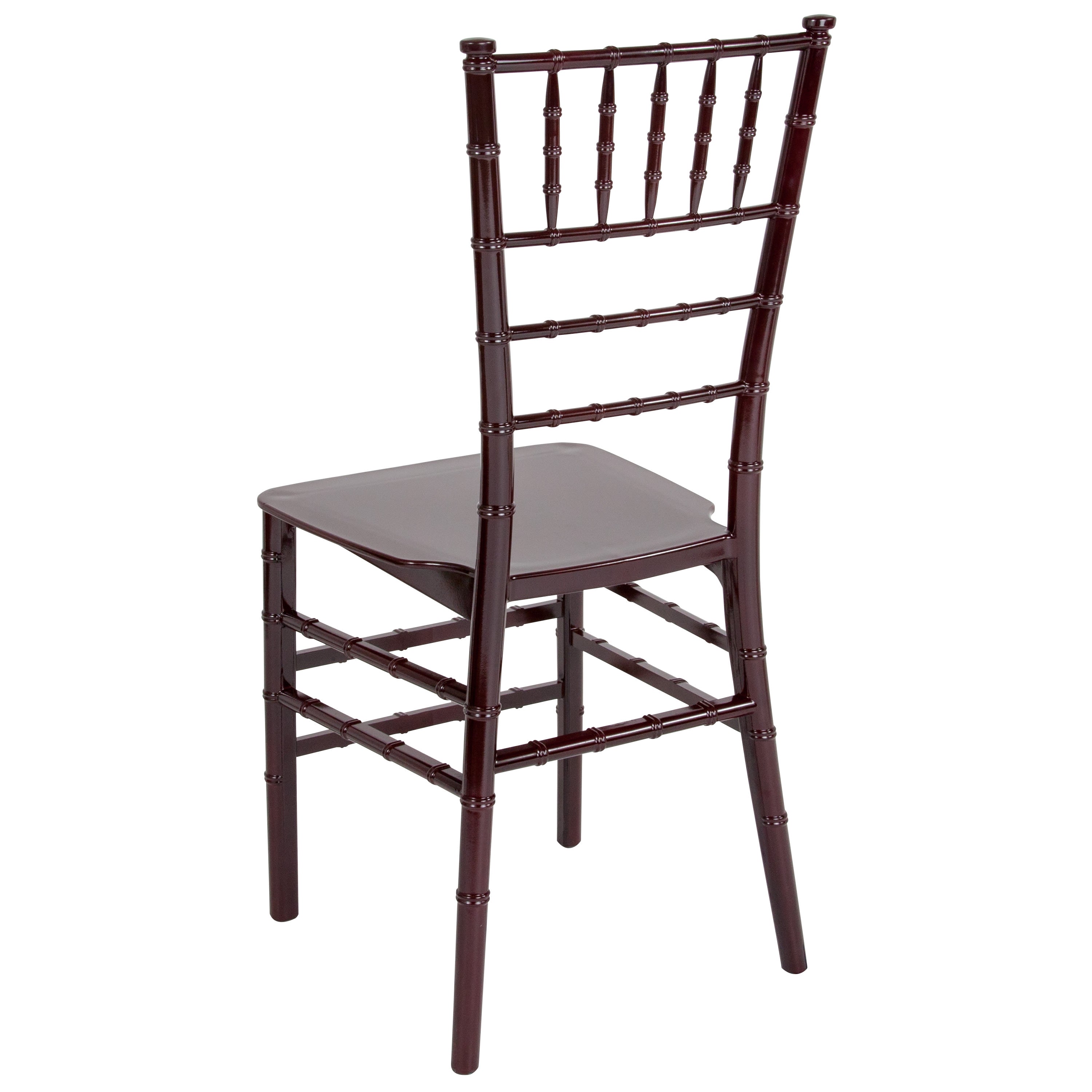 Resin Stackable Chiavari Chair with Cushion