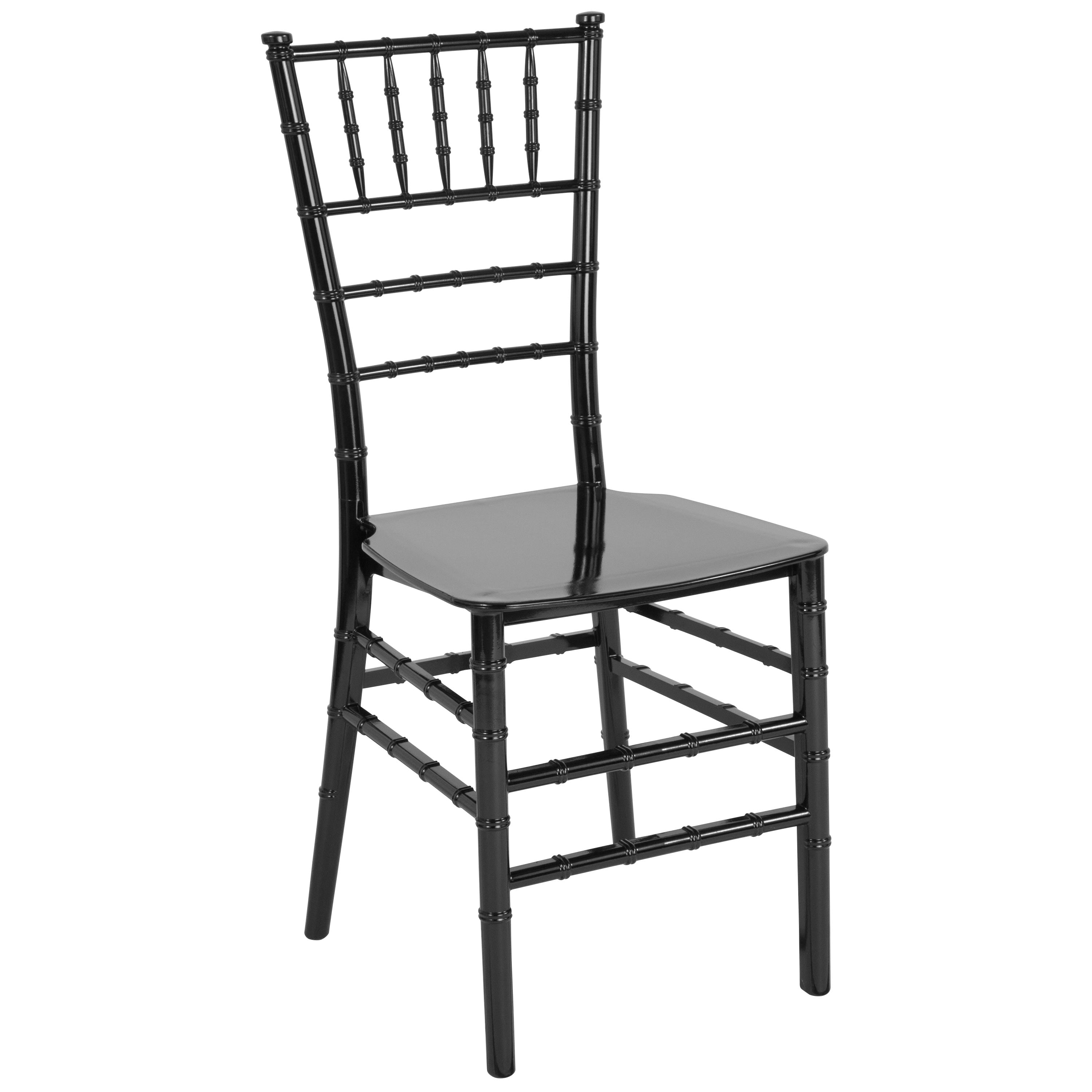 Resin Stackable Chiavari Chair with Cushion