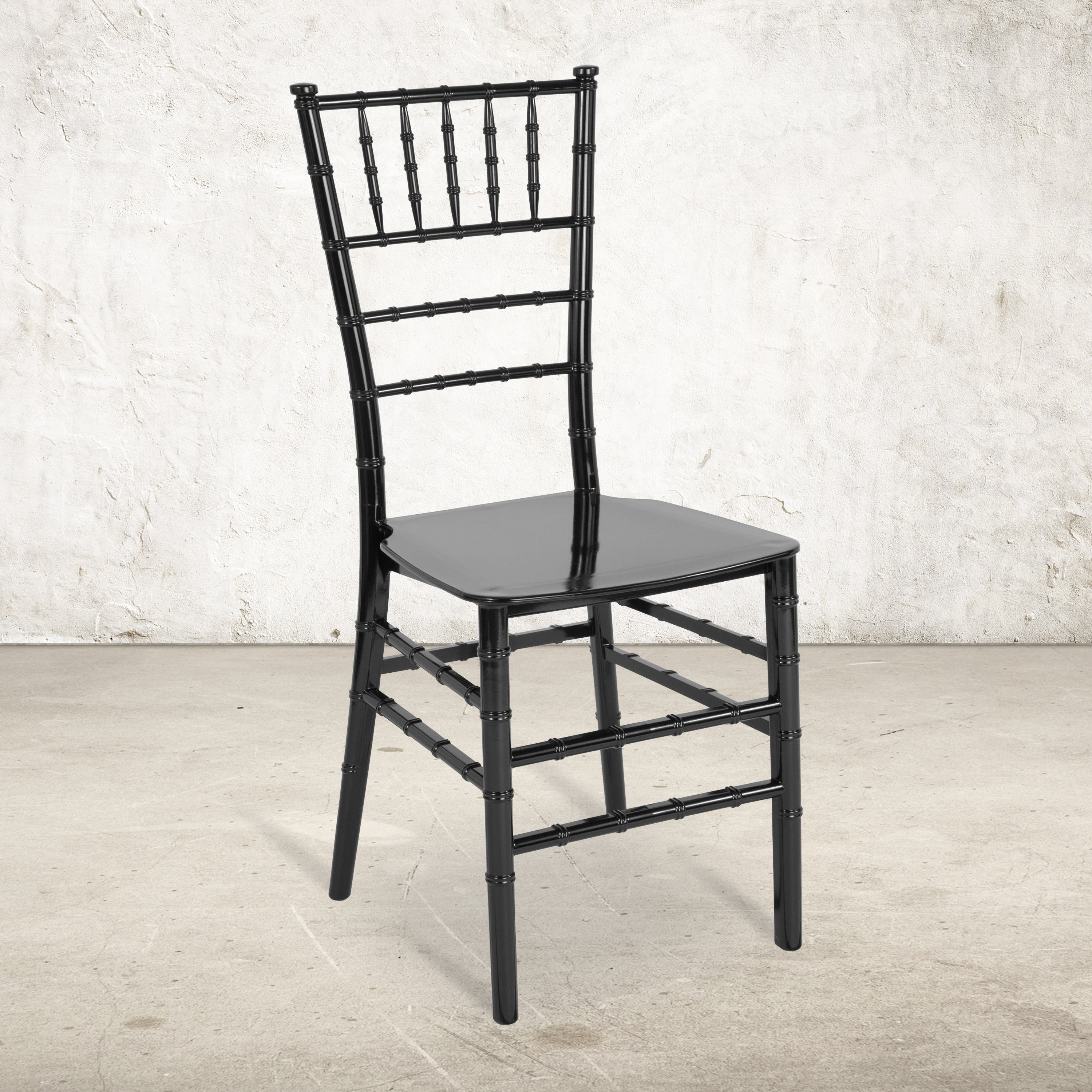 Resin Stackable Chiavari Chair with Cushion