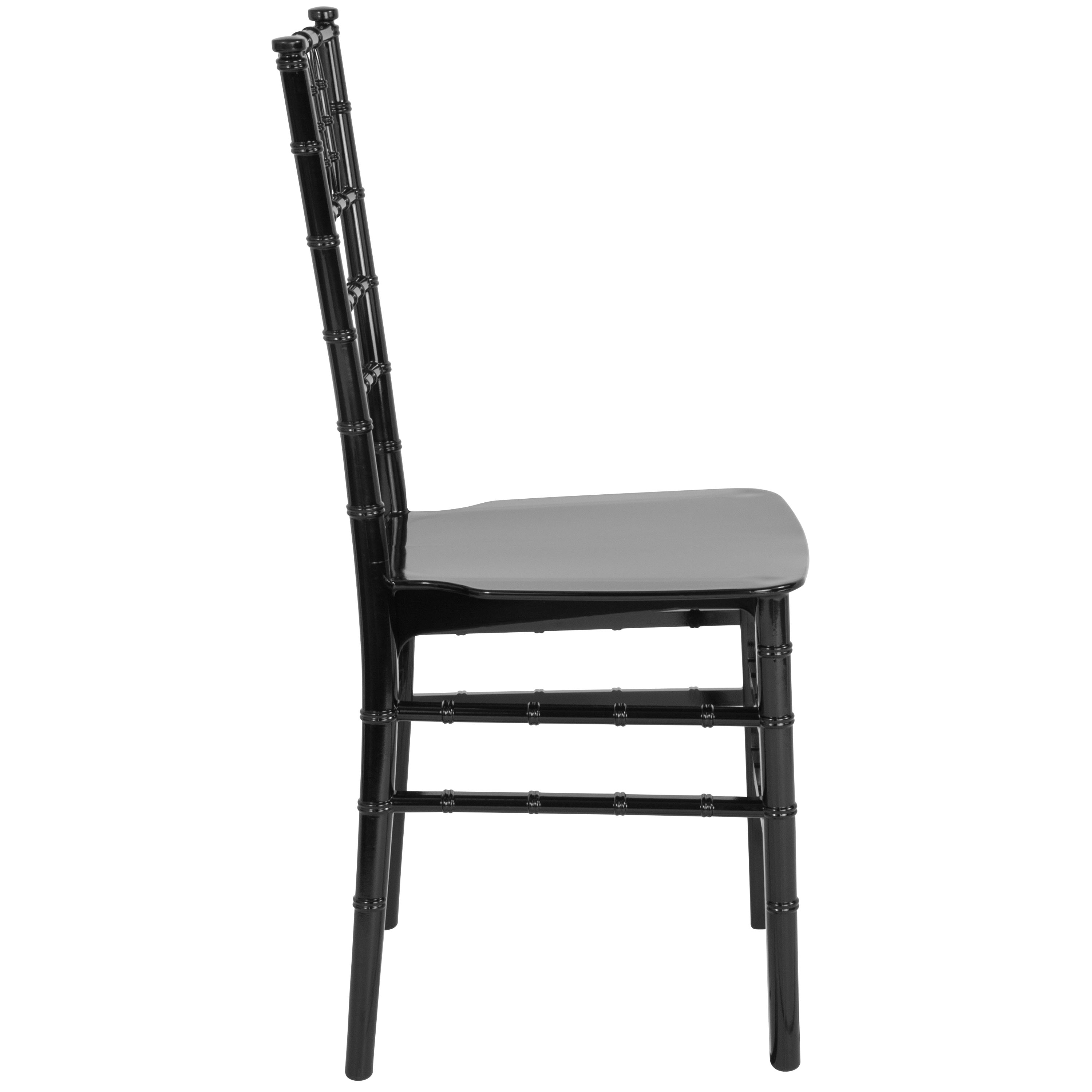 Resin Stackable Chiavari Chair with Cushion
