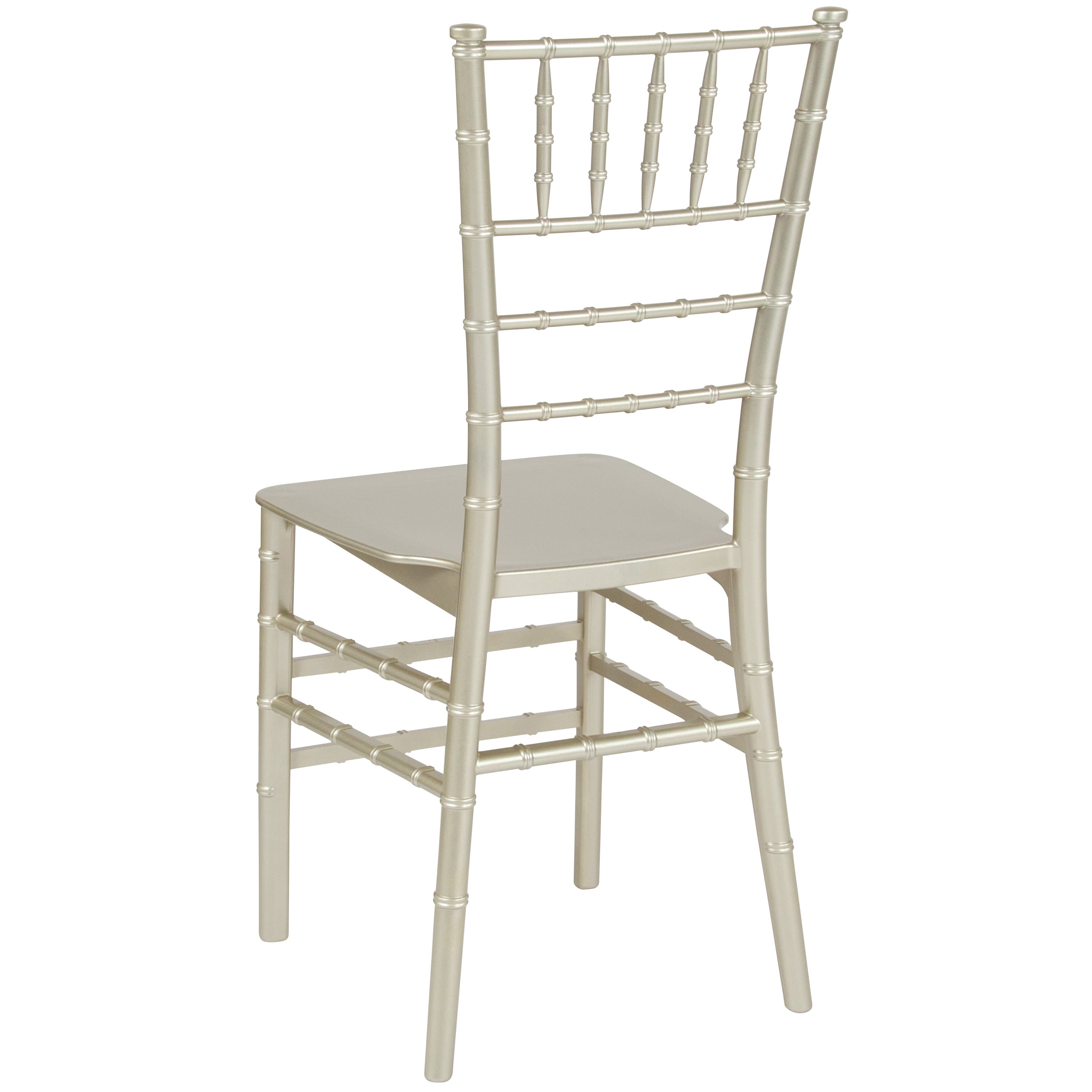 Resin Stackable Chiavari Chair with Cushion
