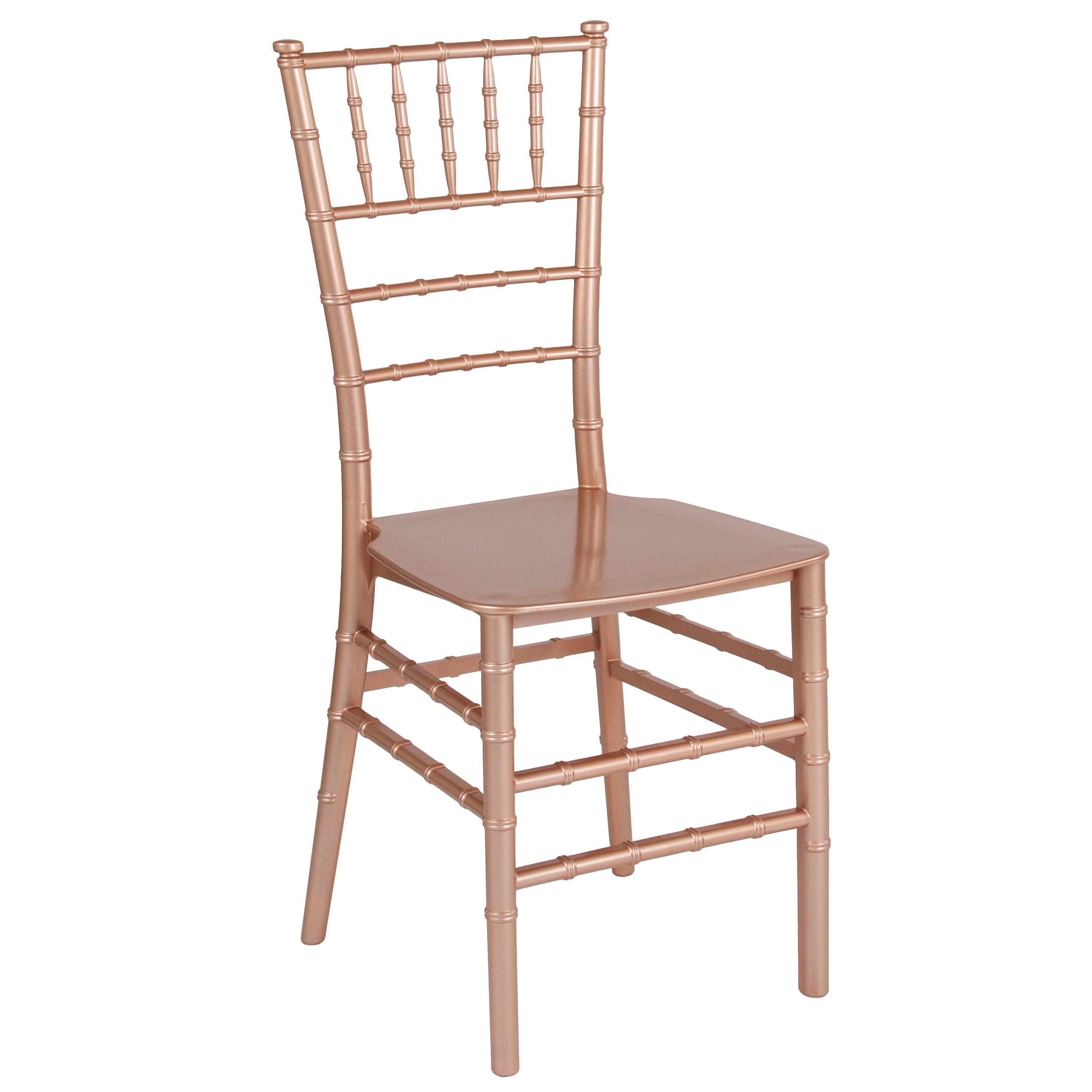 Resin Stackable Chiavari Chair with Cushion