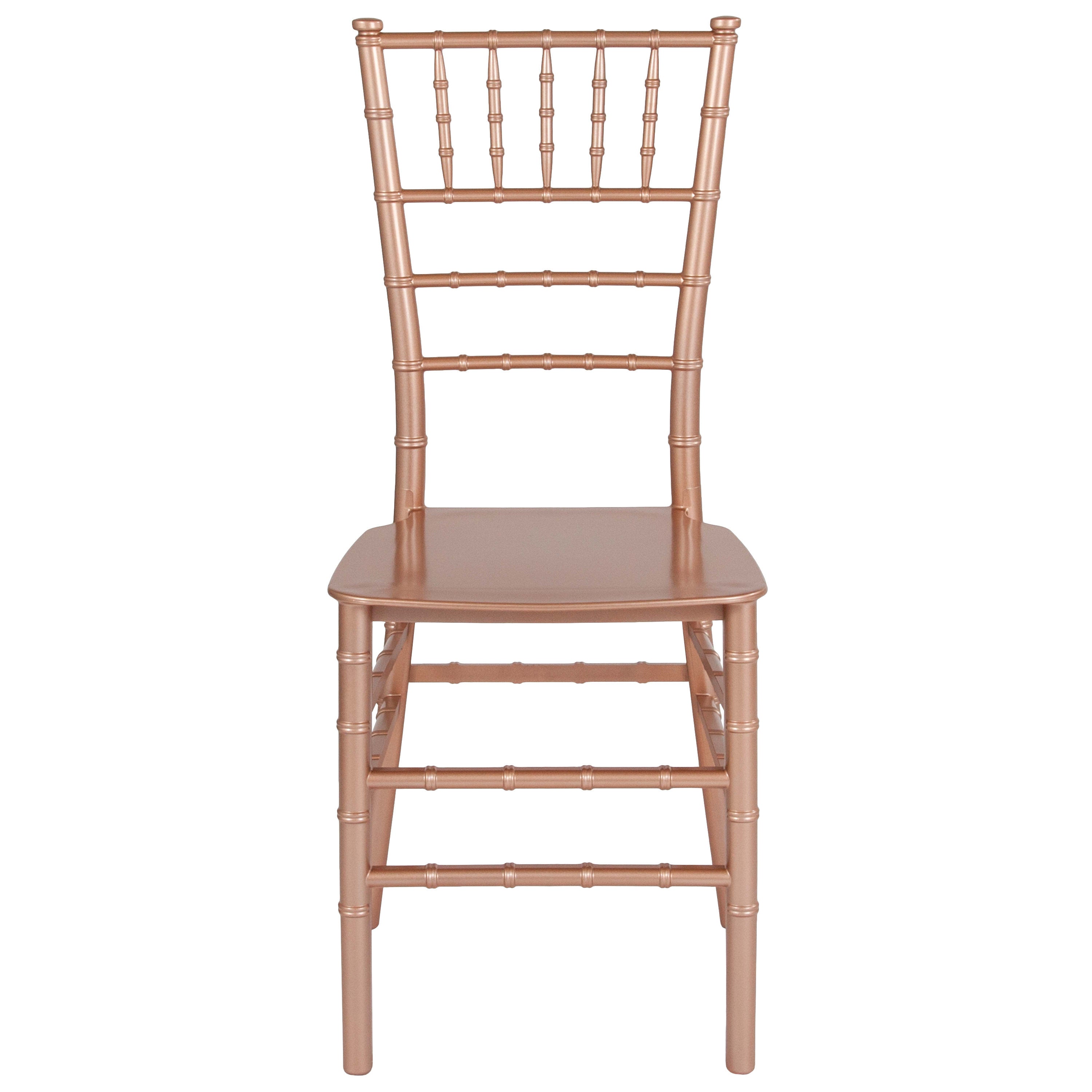 Resin Stackable Chiavari Chair with Cushion