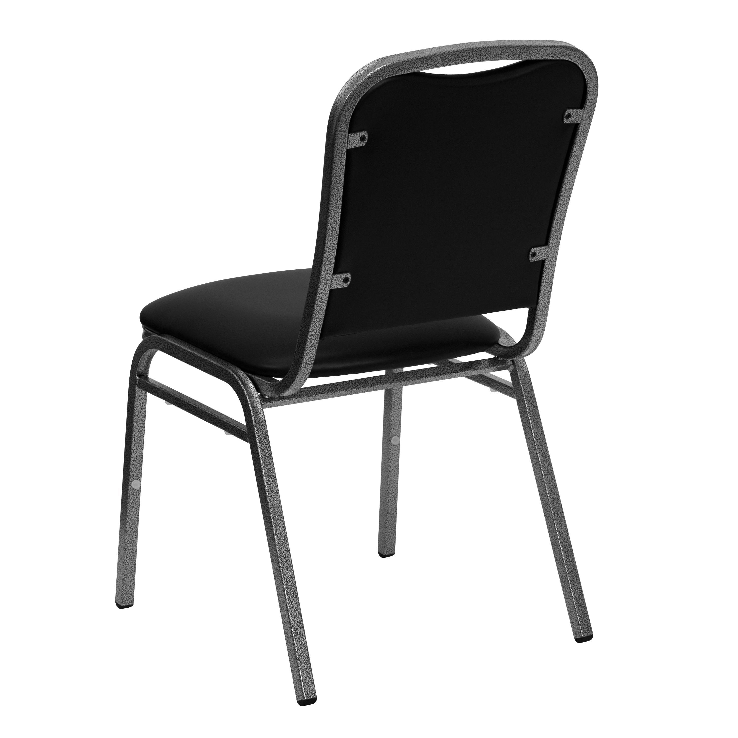 Stacking Banquet Chair with Vinyl Seat, 1.5-Inch Cushion