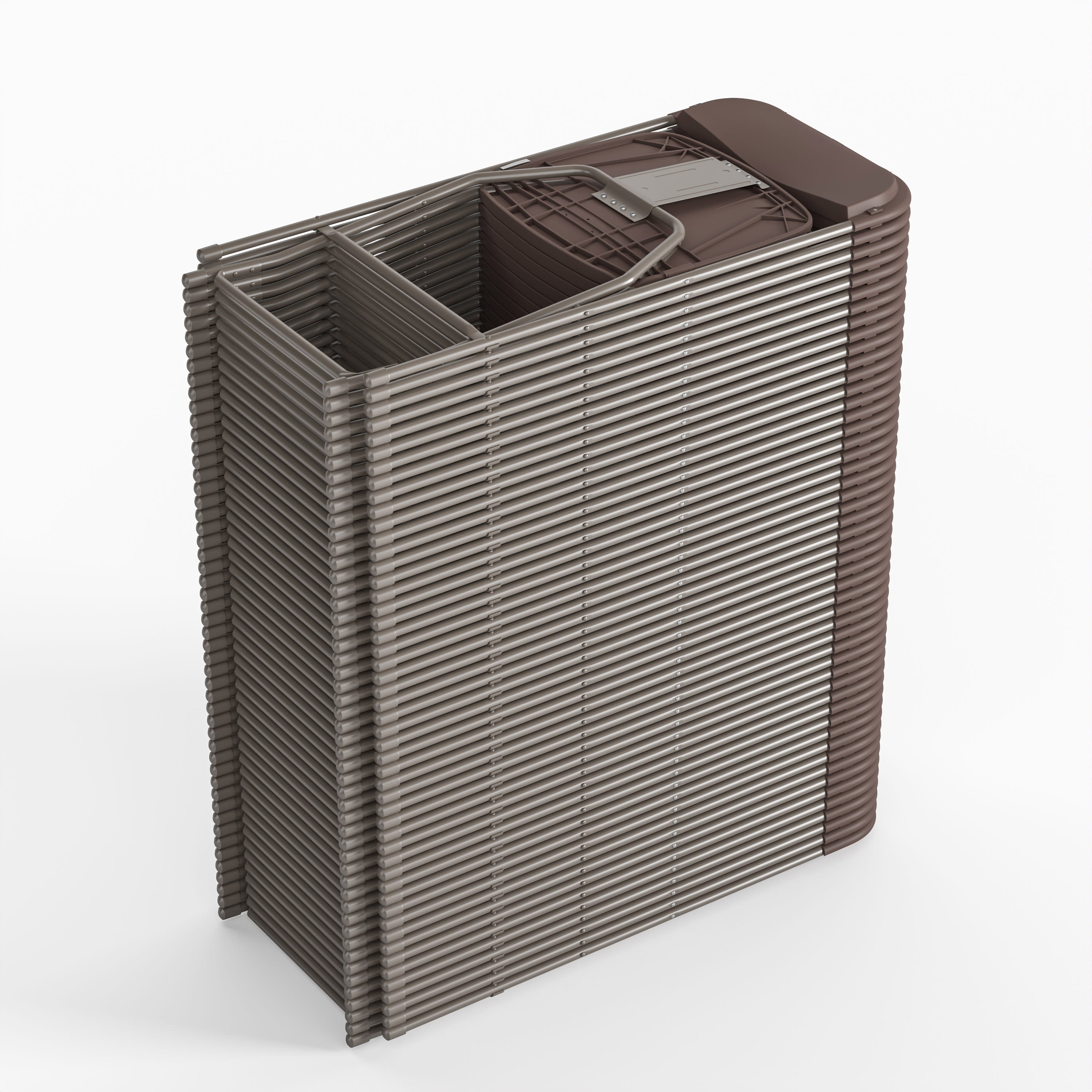 Plastic Folding Chair, 650 lb Capacity