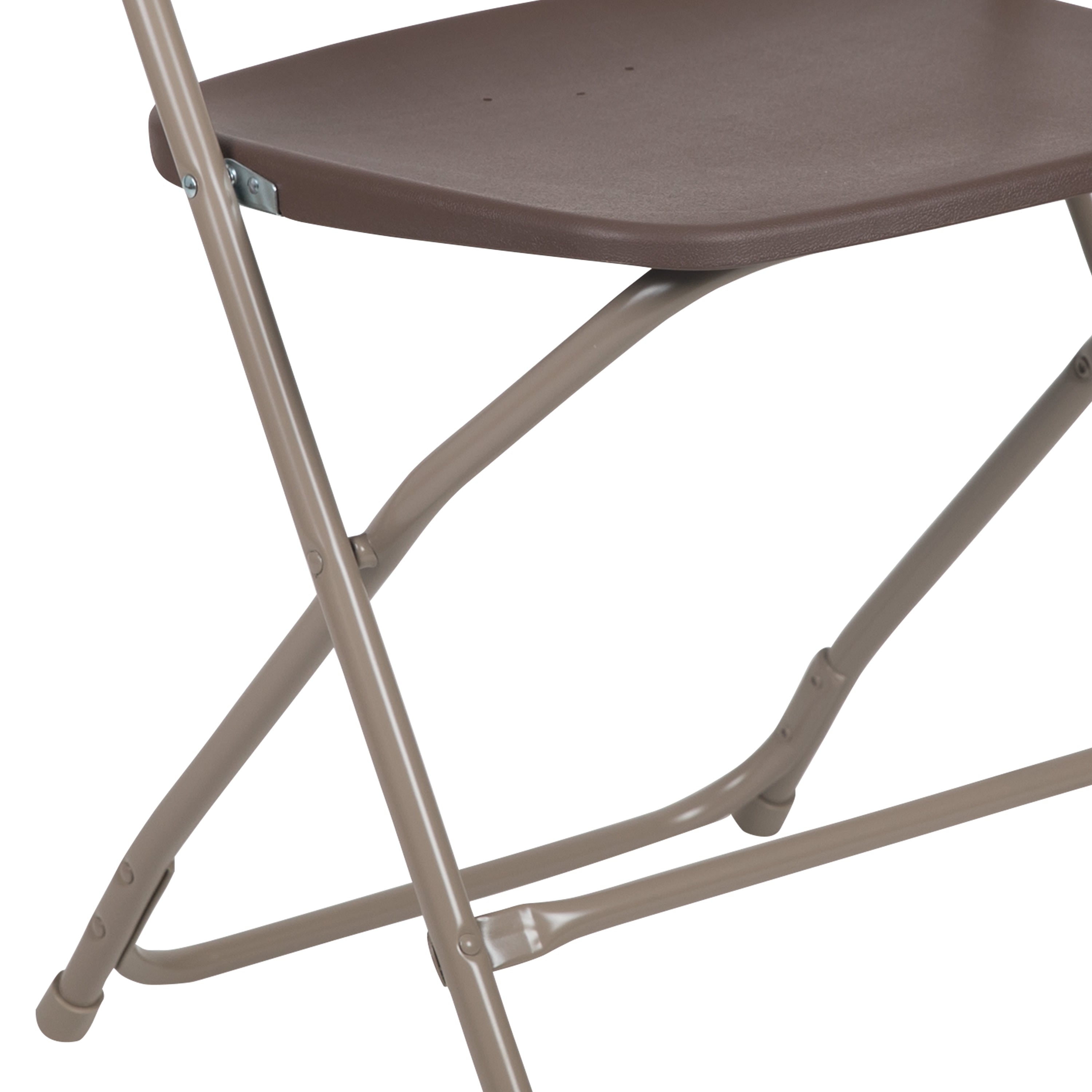 Plastic Folding Chair, 650 lb Capacity