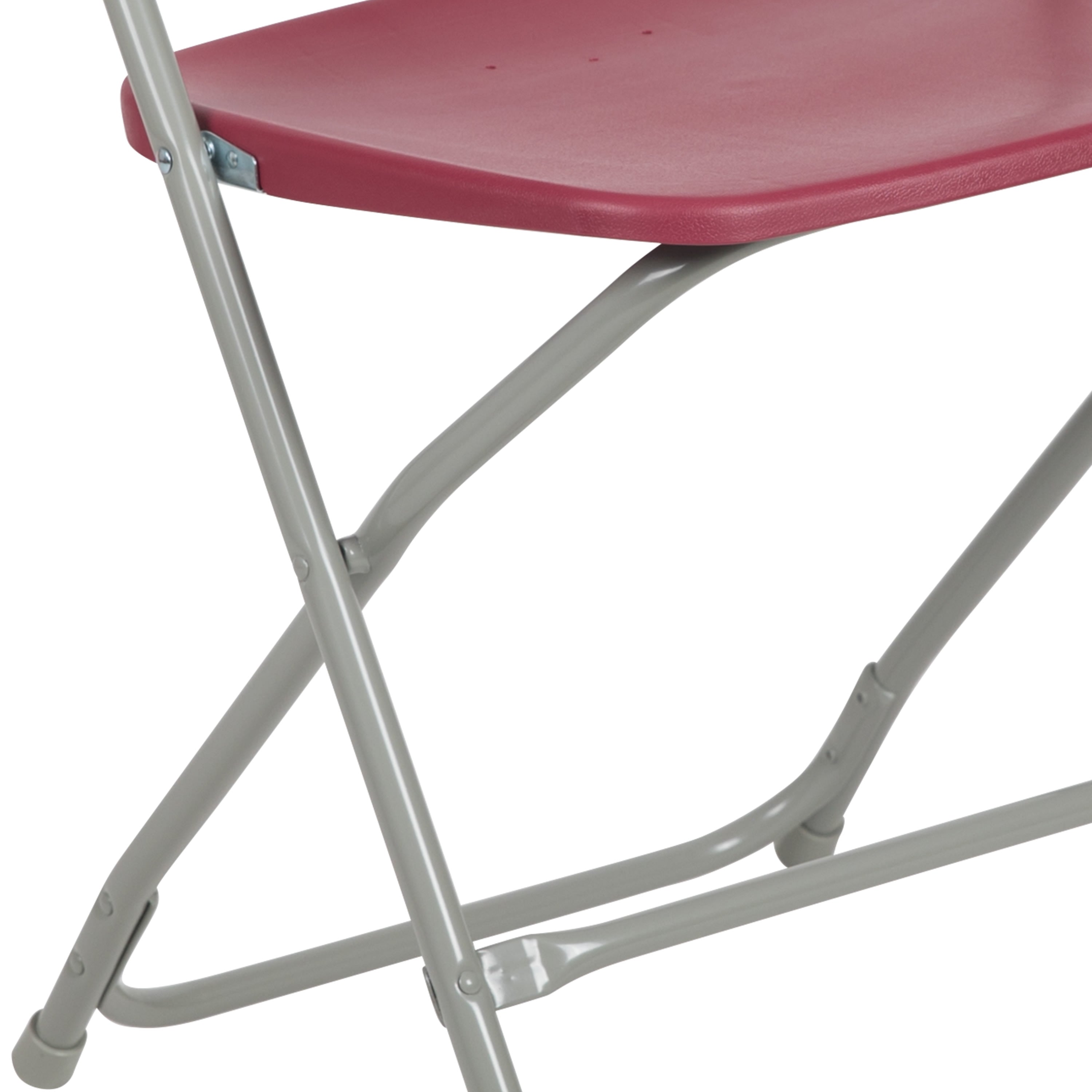 Plastic Folding Chair, 650 lb Capacity