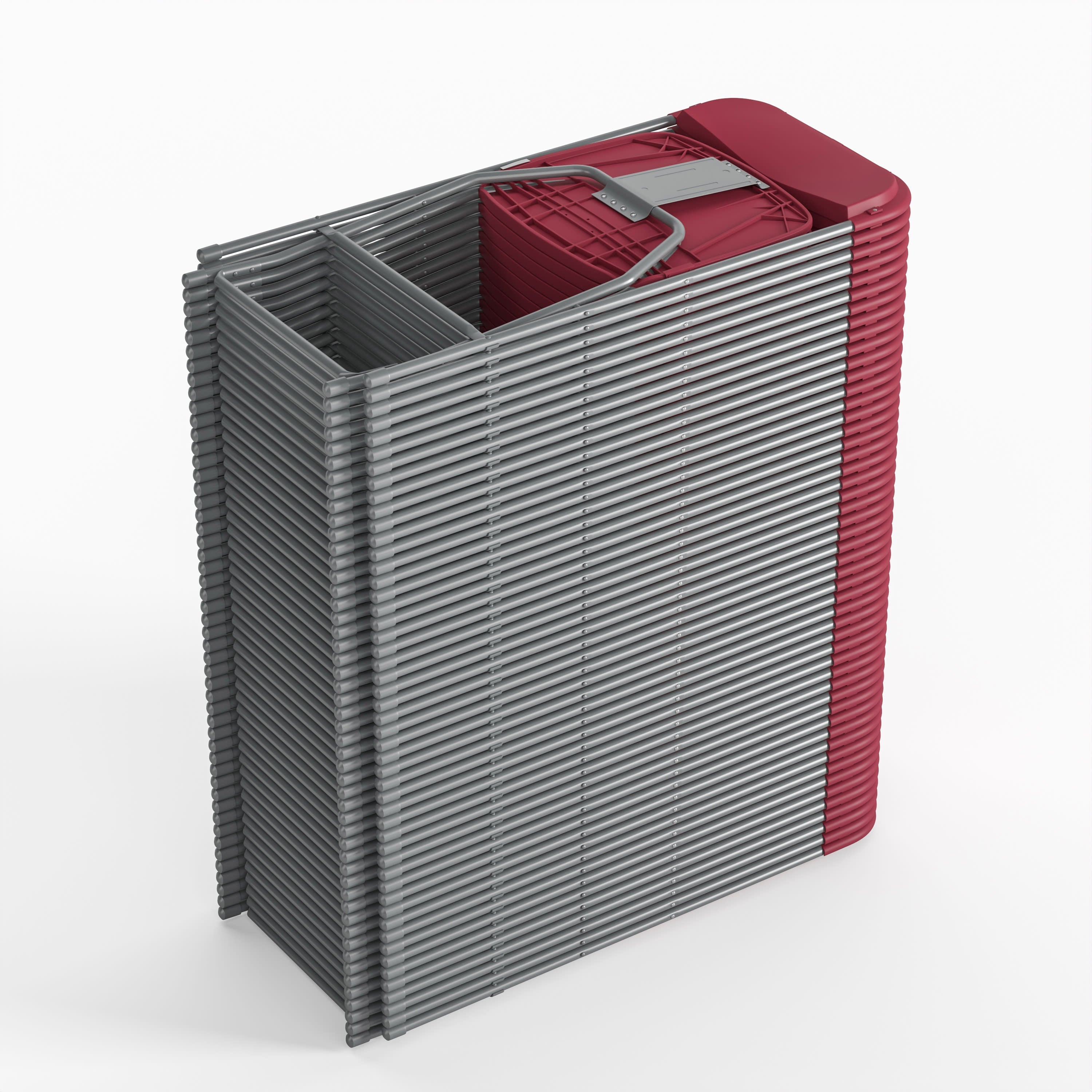 Plastic Folding Chair, 650 lb Capacity