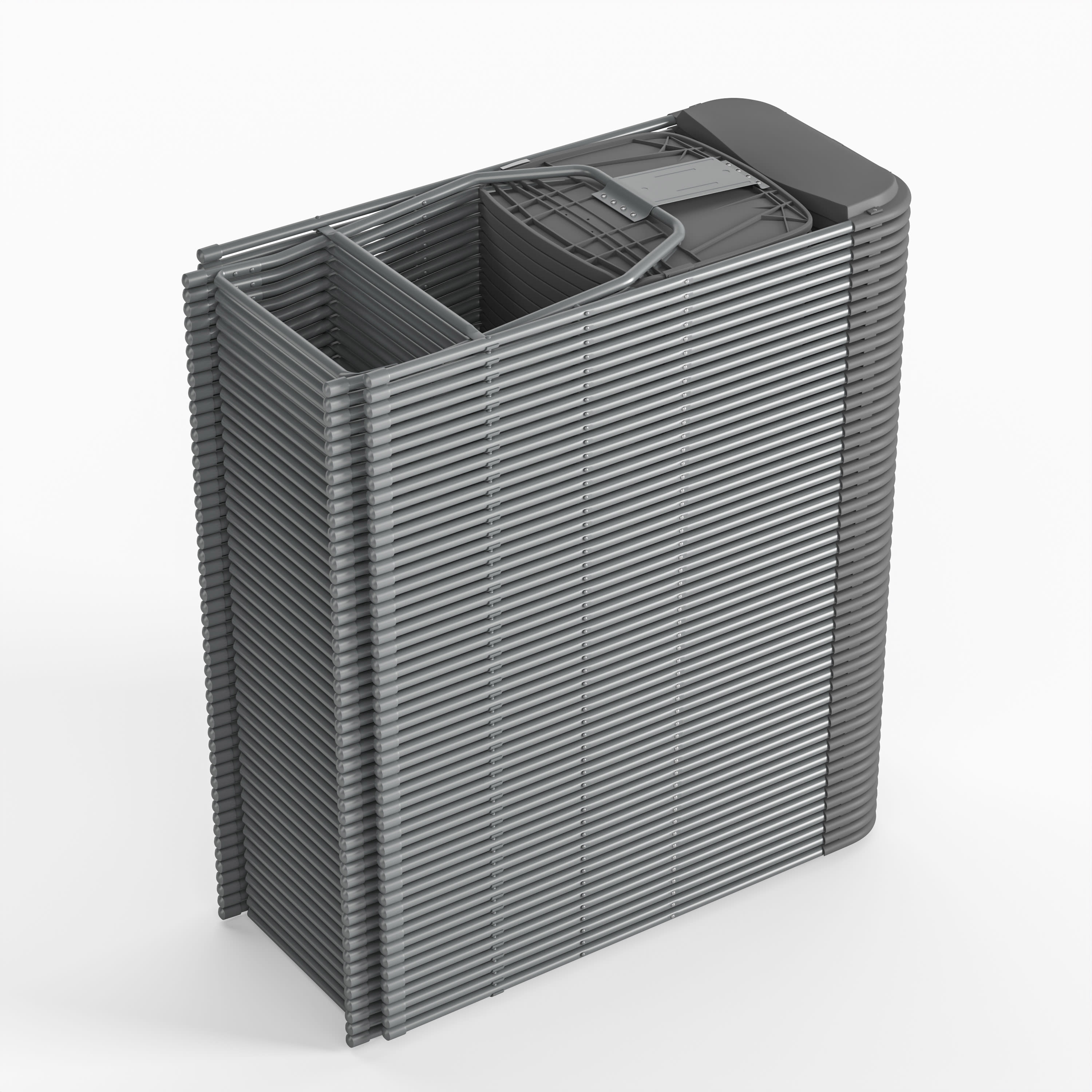 Plastic Folding Chair, 650 lb Capacity