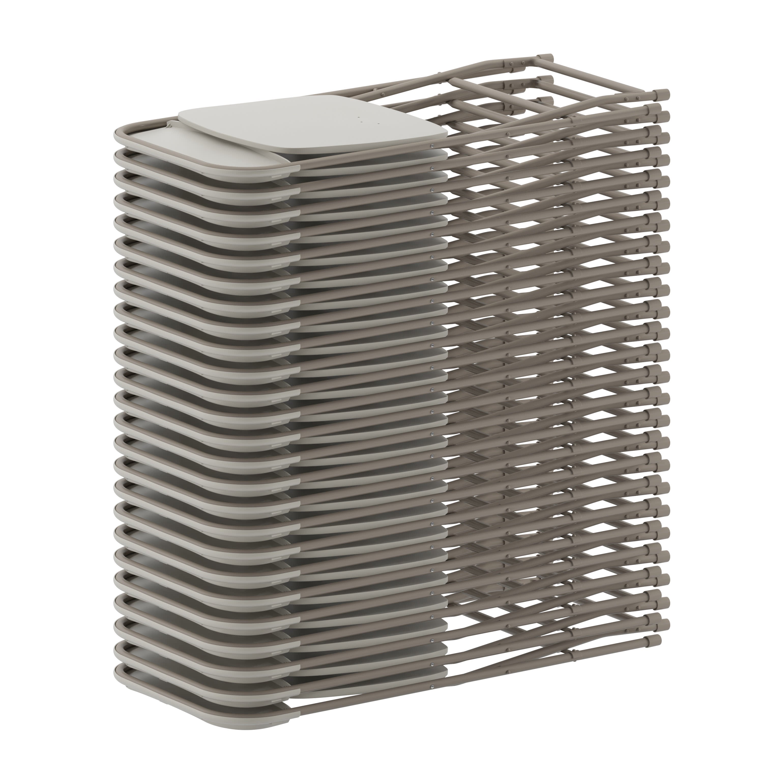 Plastic Folding Chair, 650 lb Capacity