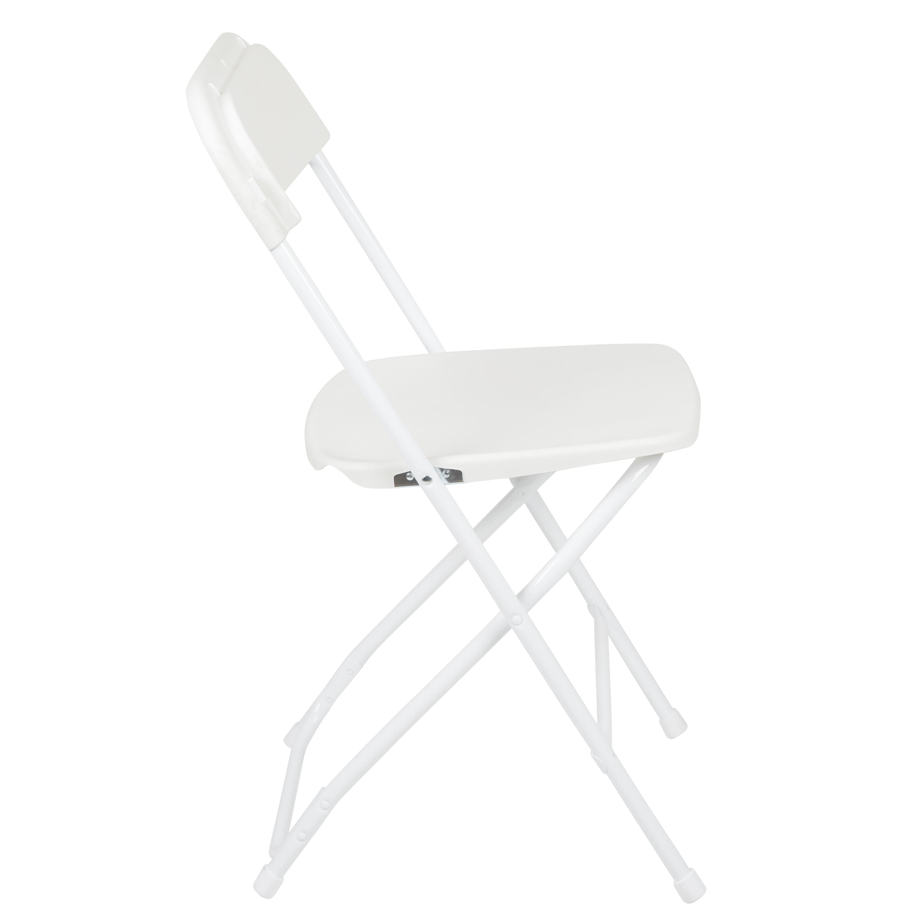 Plastic Folding Chair, 650 lb Capacity