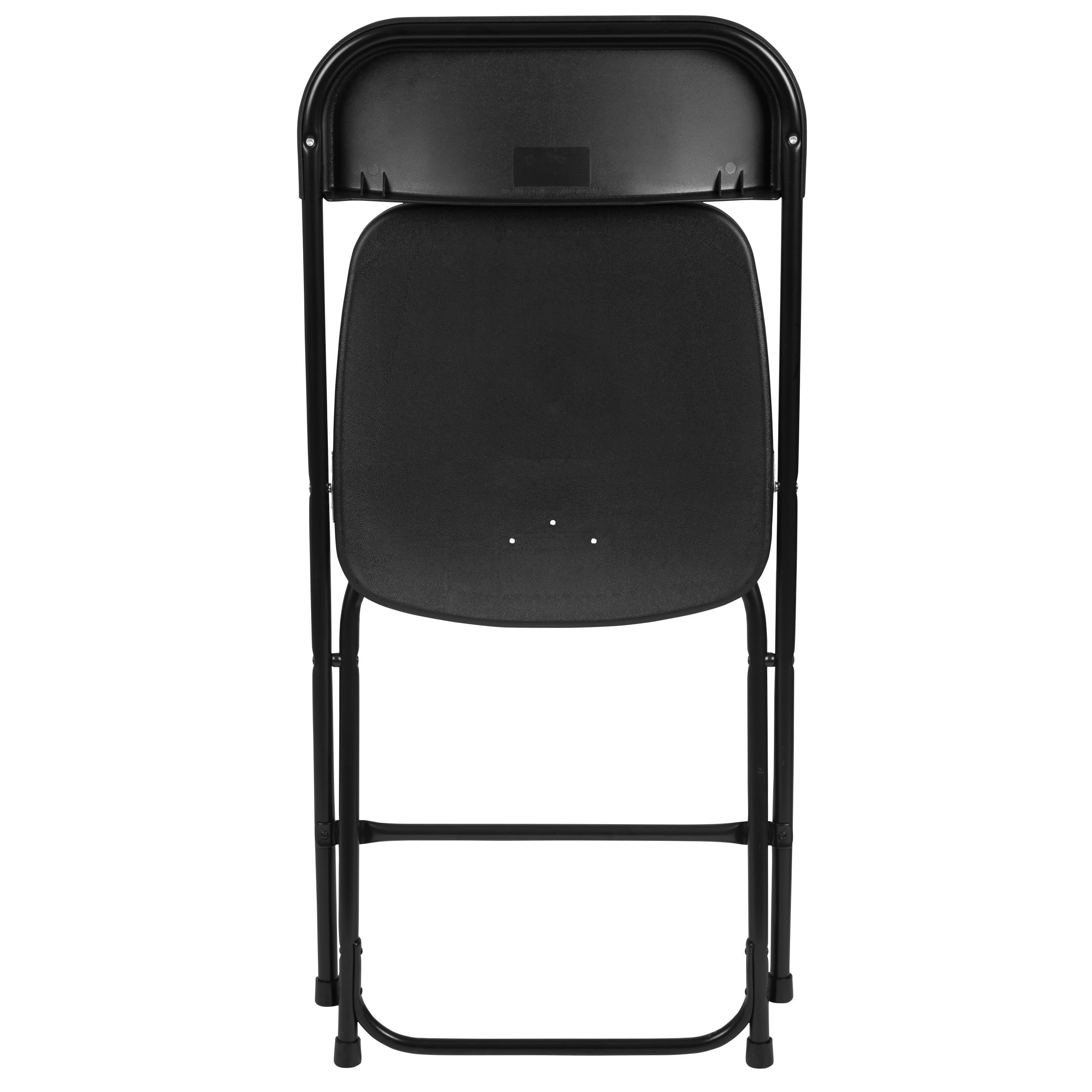 Plastic Folding Chair, 650 lb Capacity