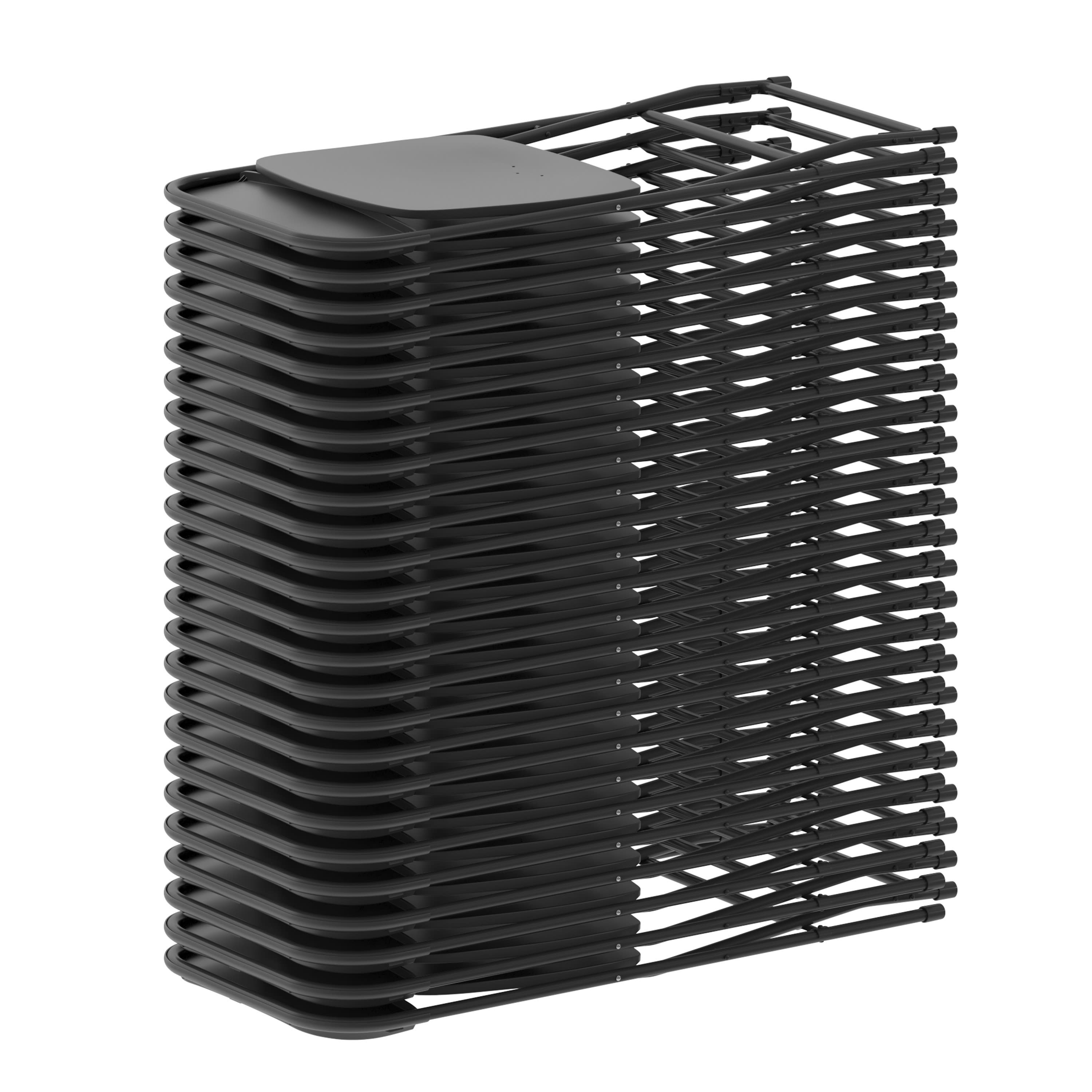 Plastic Folding Chair, 650 lb Capacity