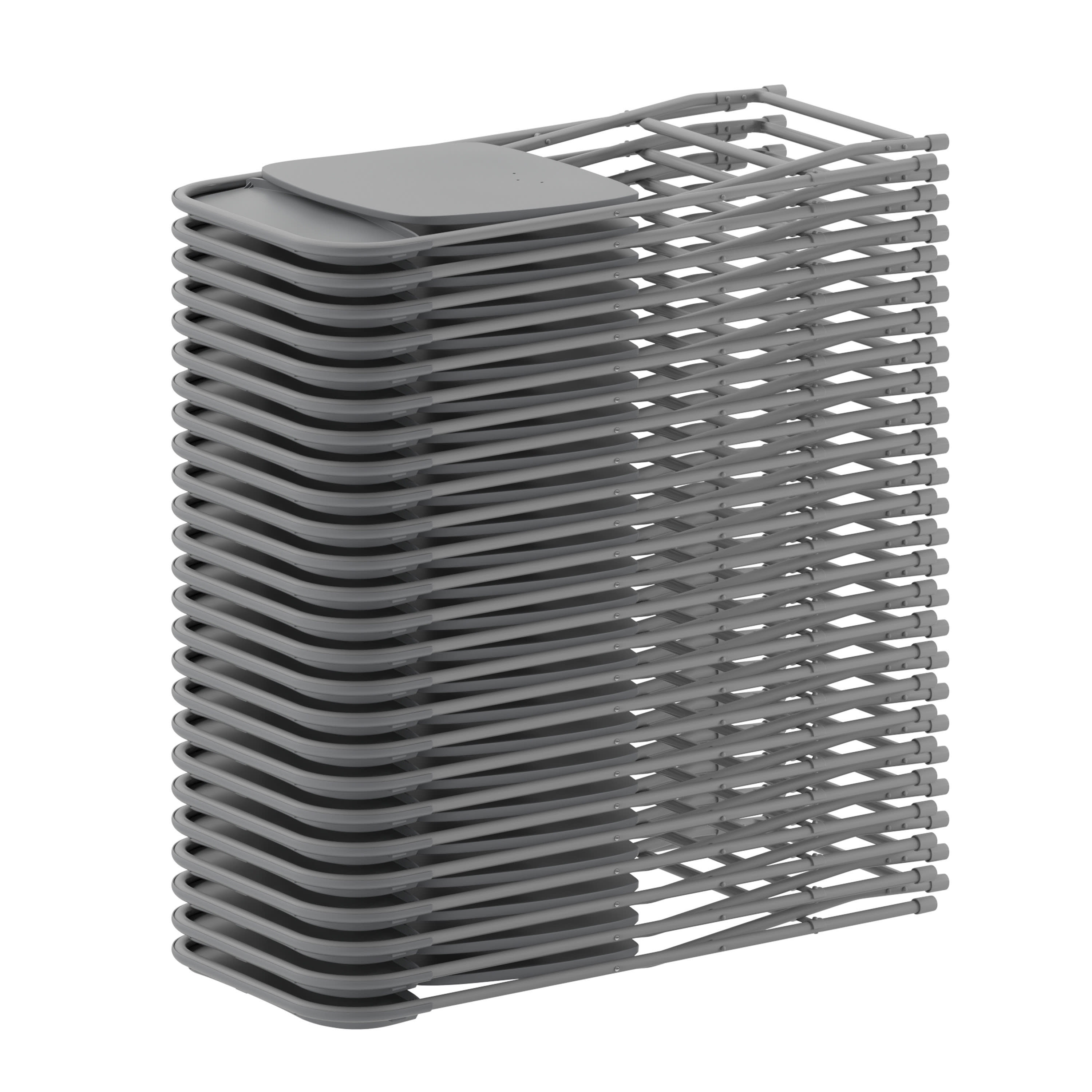 Plastic Folding Chair, 650 lb Capacity