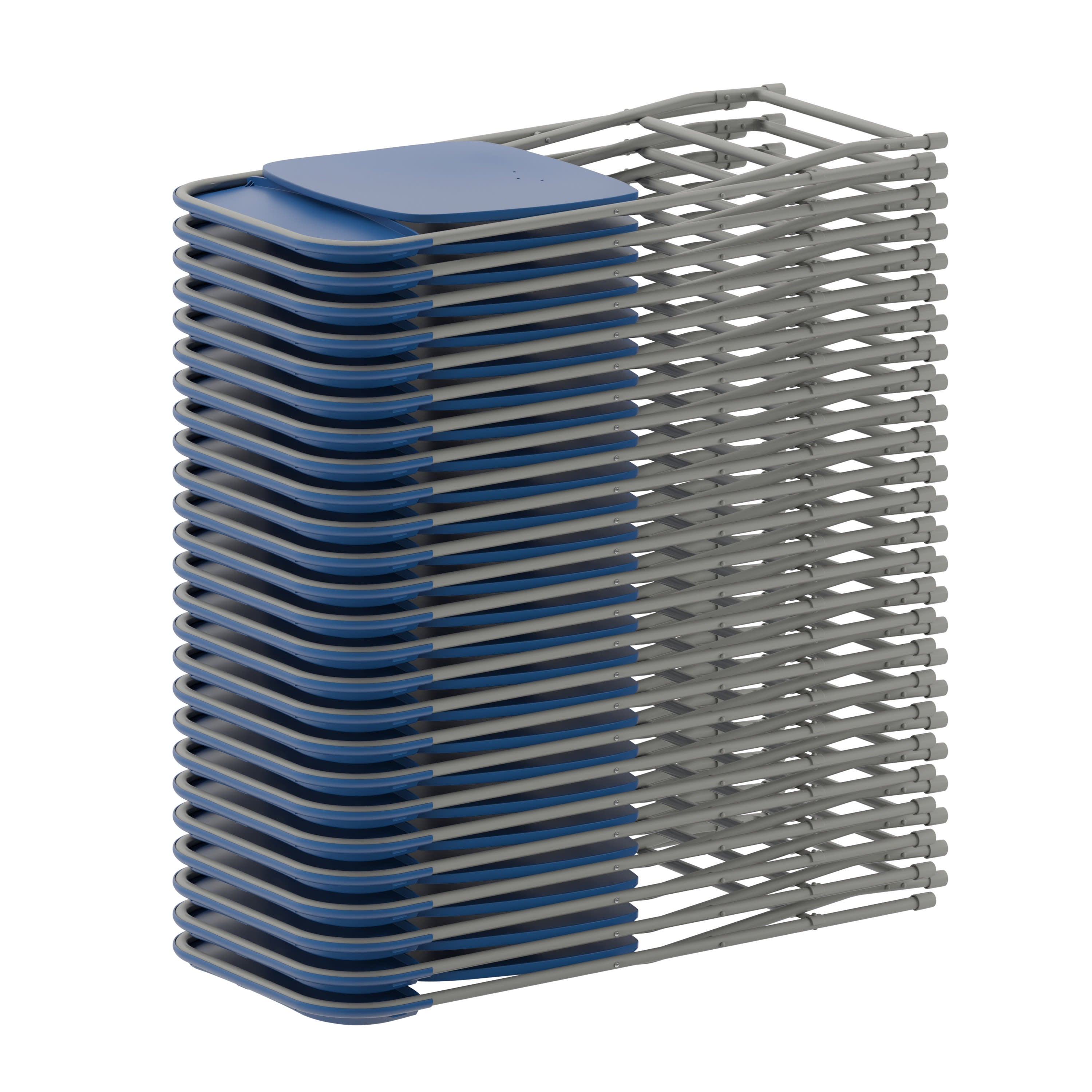 Plastic Folding Chair, 650 lb Capacity