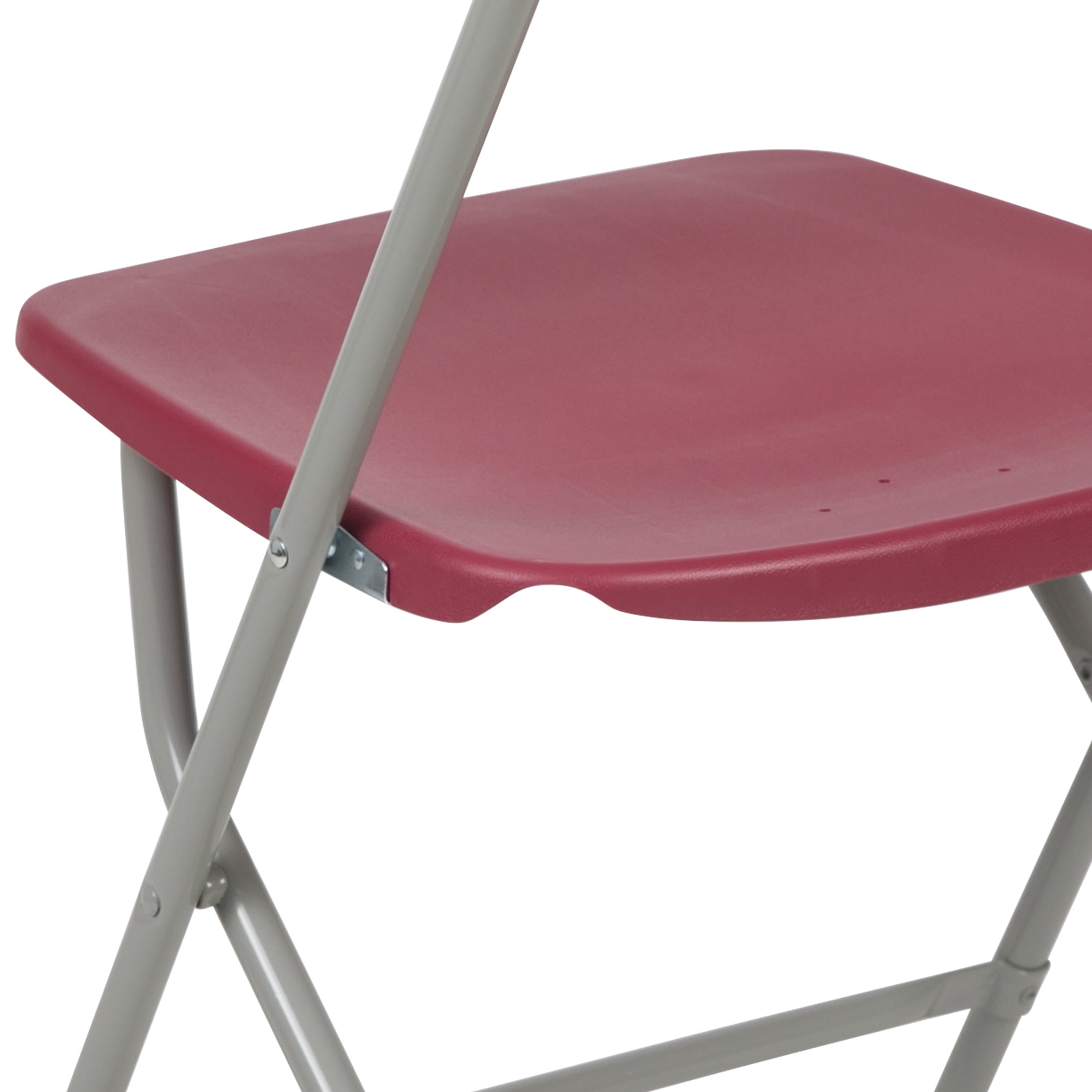 Plastic Folding Chair, 650 lb Capacity