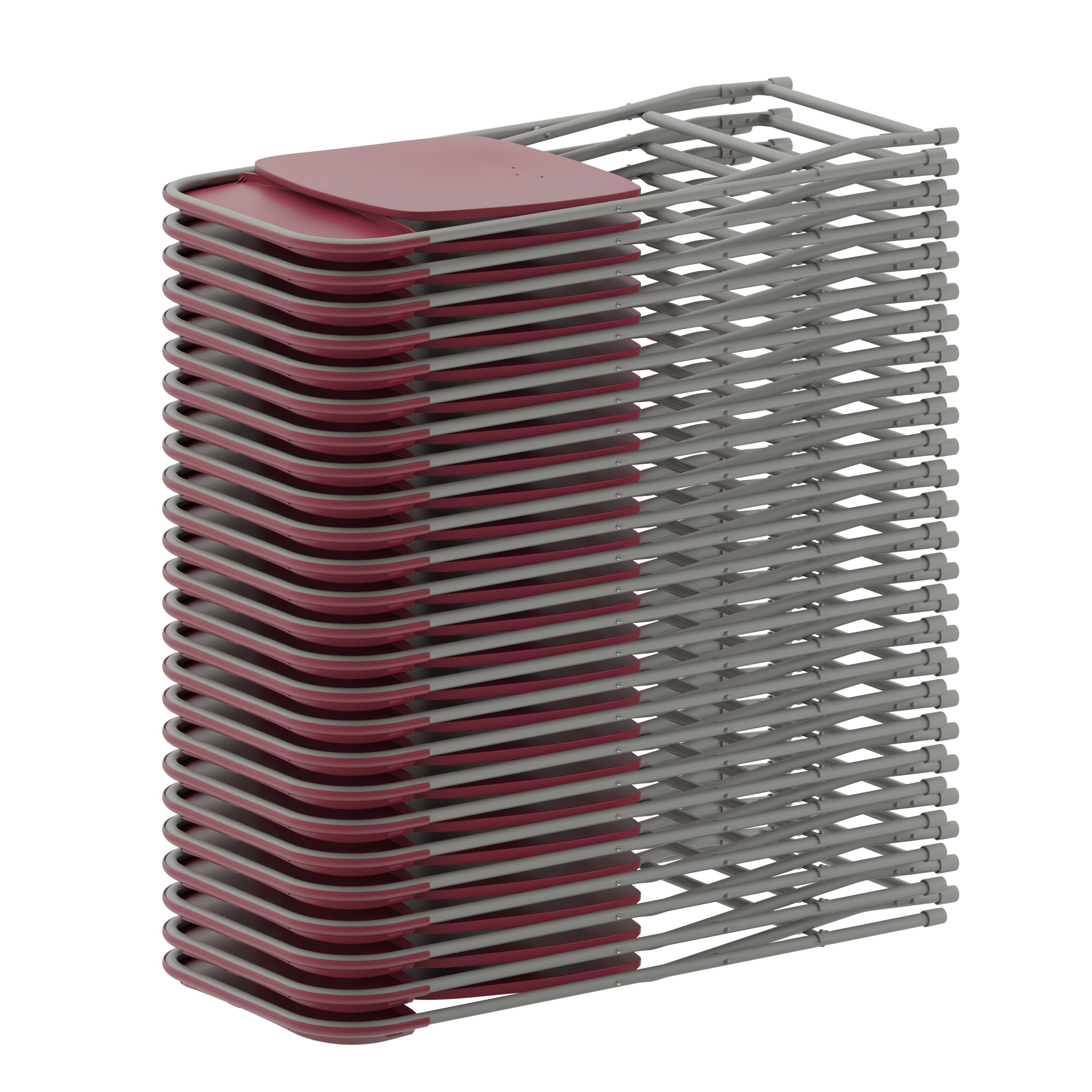 Plastic Folding Chair, 650 lb Capacity