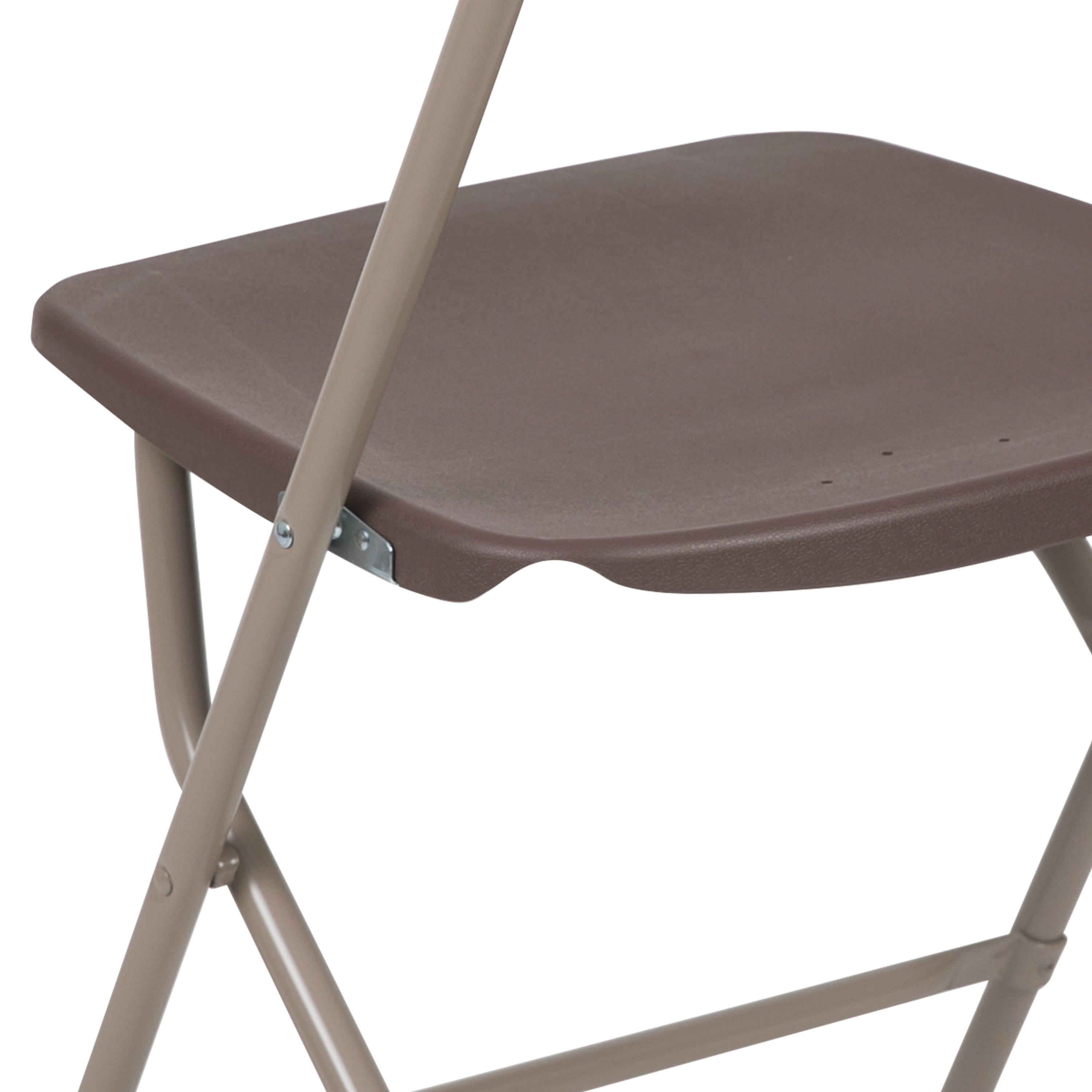 Plastic Folding Chair, 650 lb Capacity