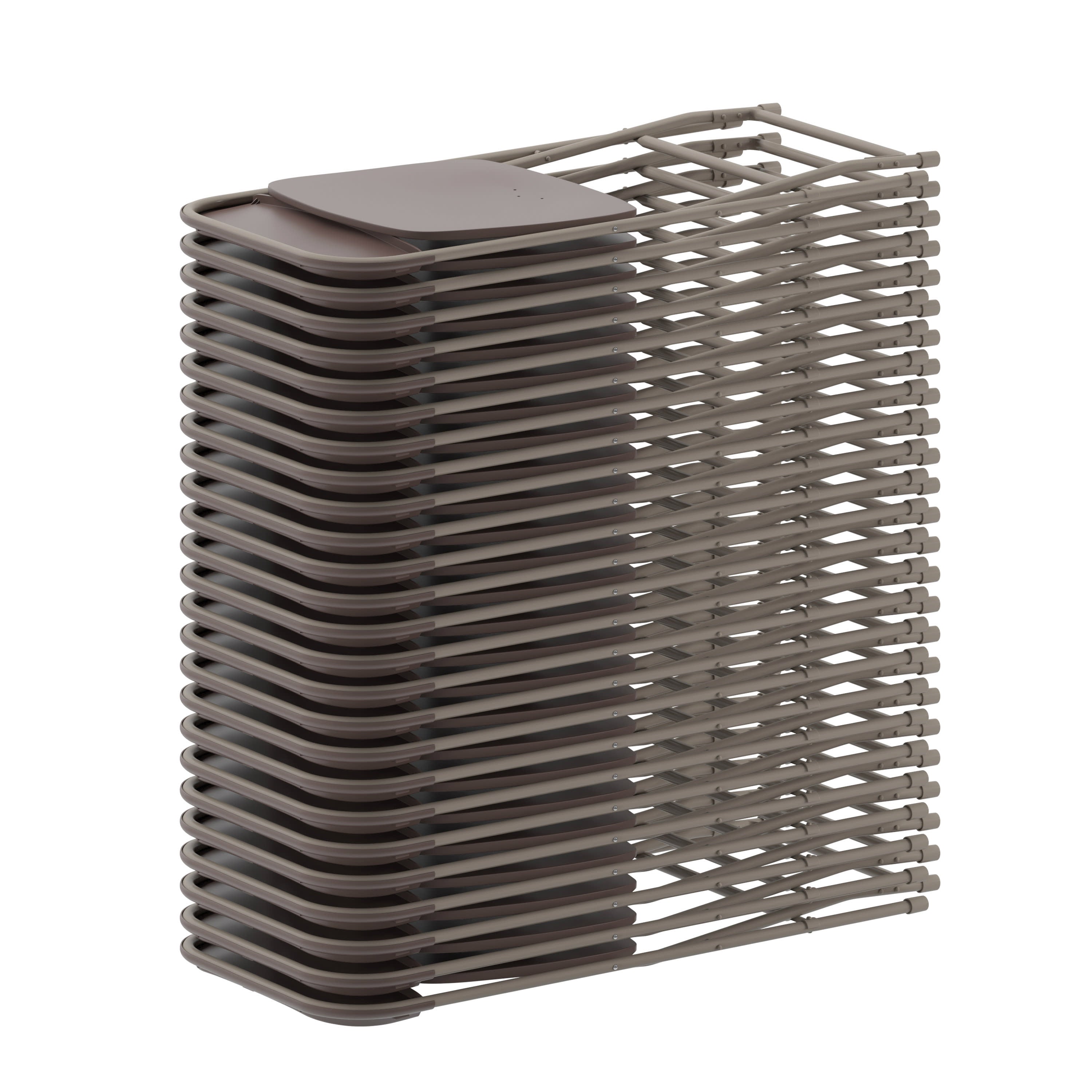 Plastic Folding Chair, 650 lb Capacity