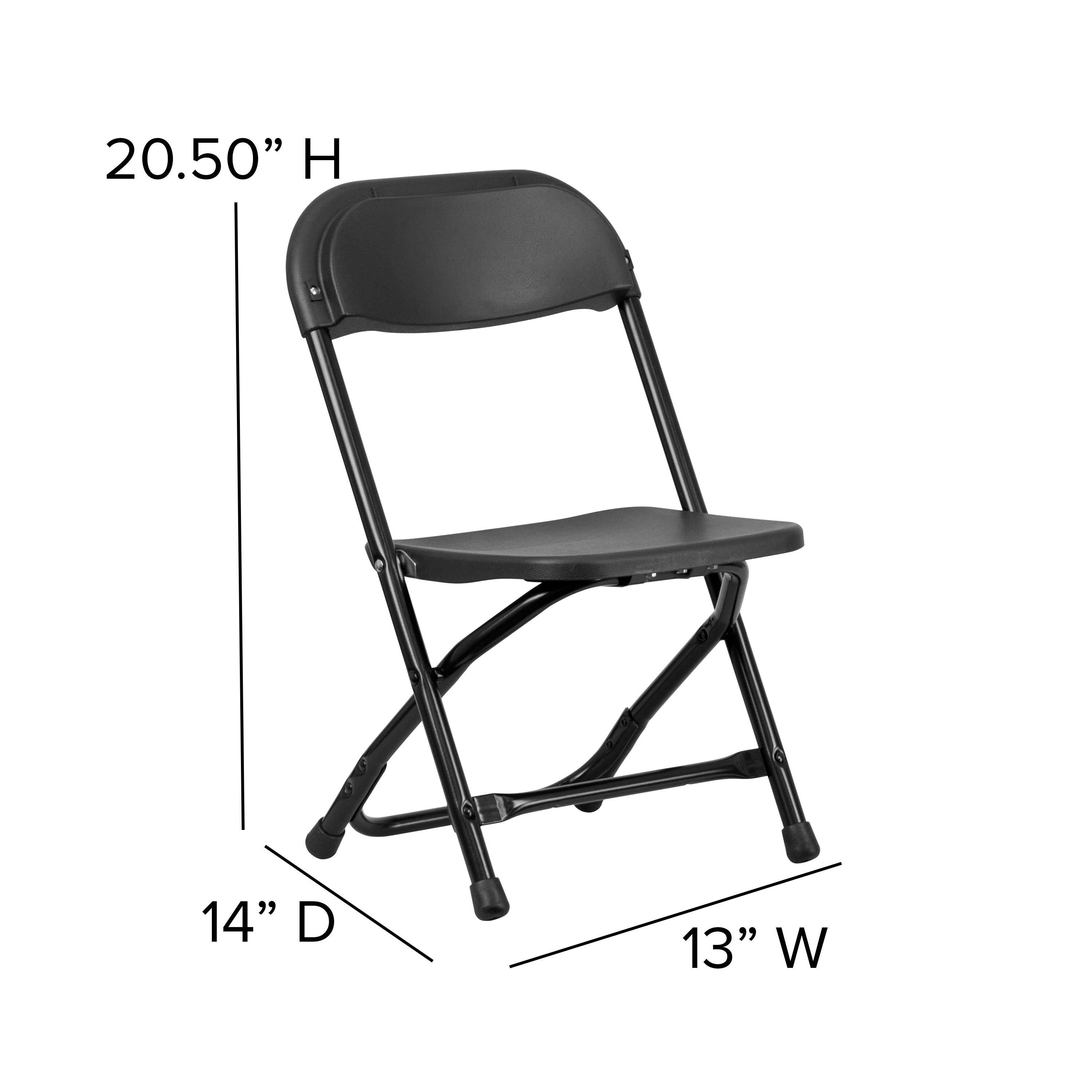 Kids Plastic Folding Chair