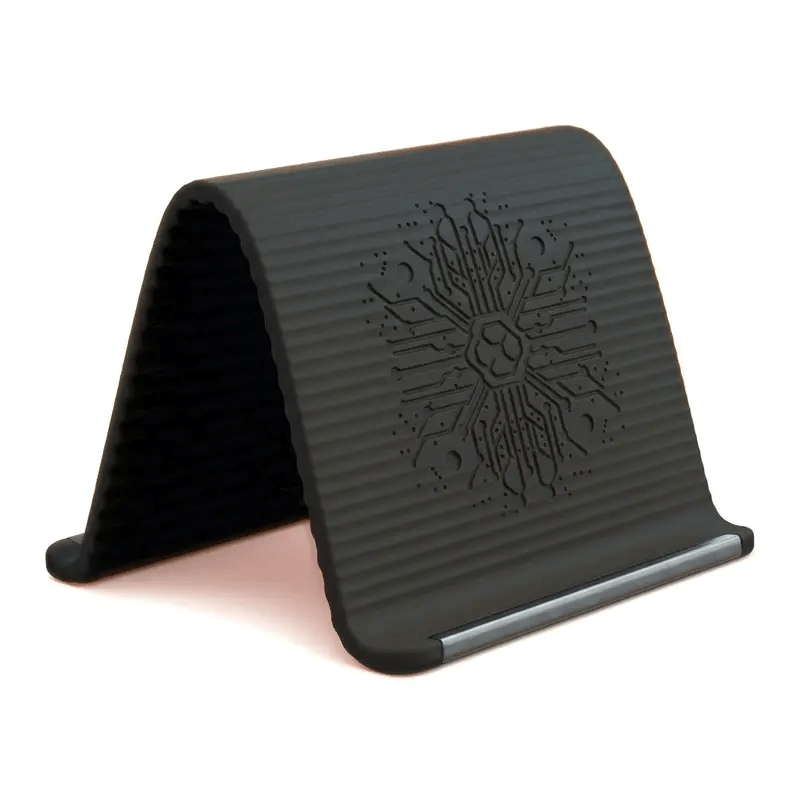 Flexible Silicone Aluminum Phone holder stand, Bendable Rollable Foldable Design