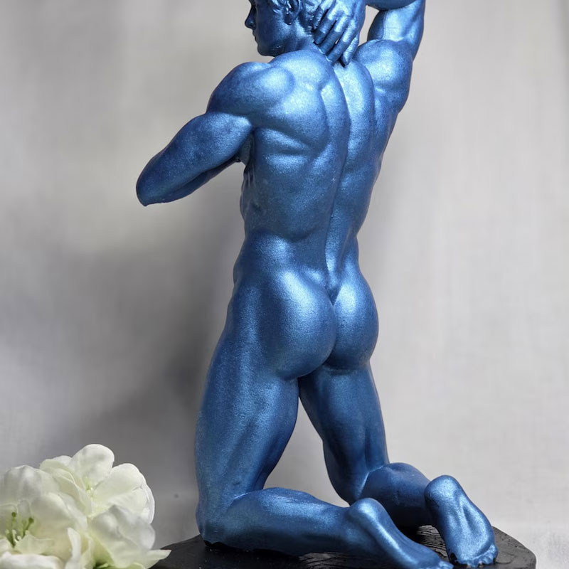 Azure Awakening  Statue