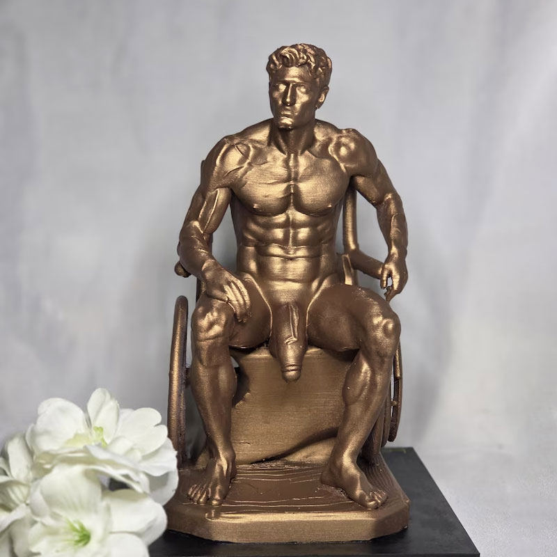 The Iron Will Statue