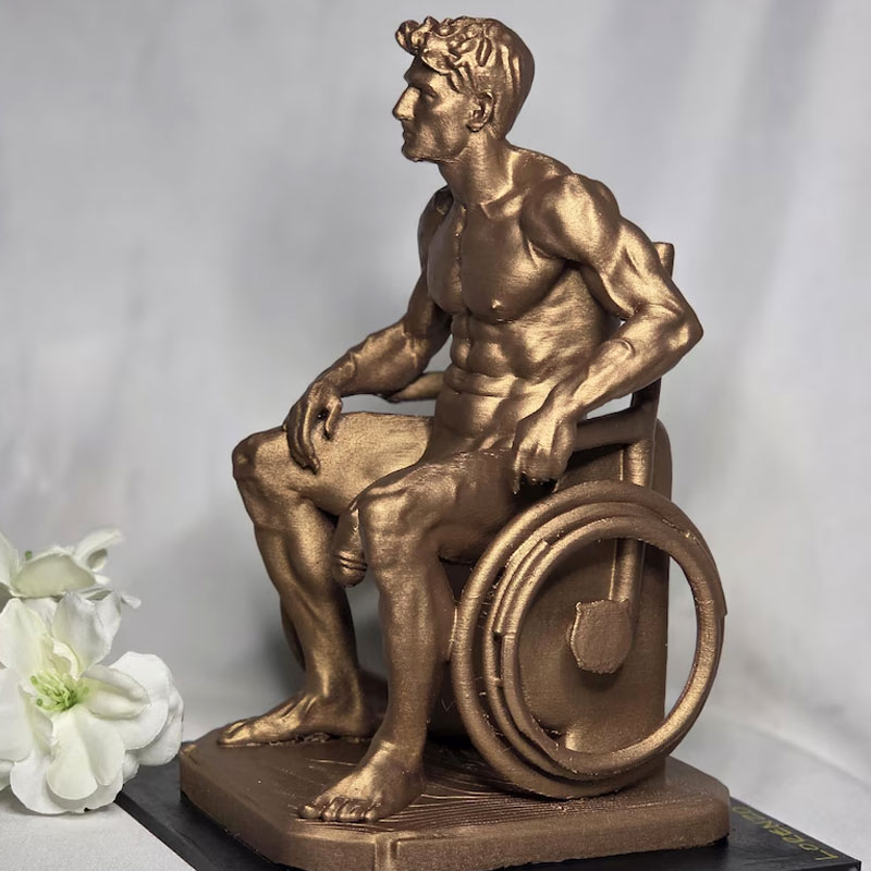 The Iron Will Statue