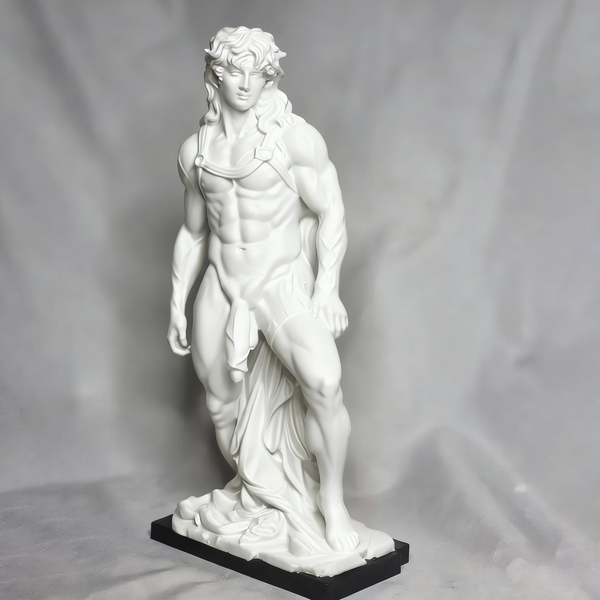 The "Hung in Gold" Male Sculpture