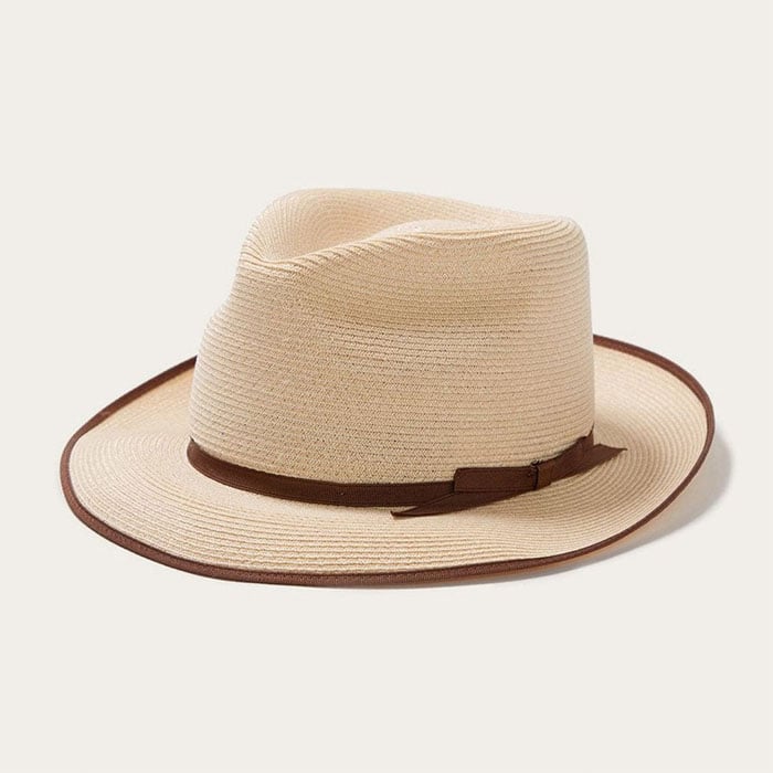 Ridgehat Hemp Fedora -Apricot