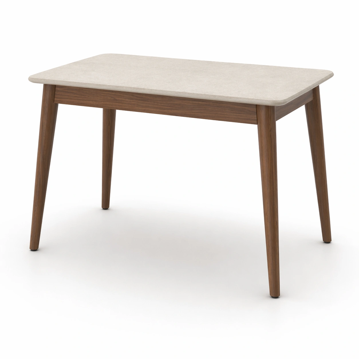 Esstisch Steinplatte Braun Holz Beine-qerlivo