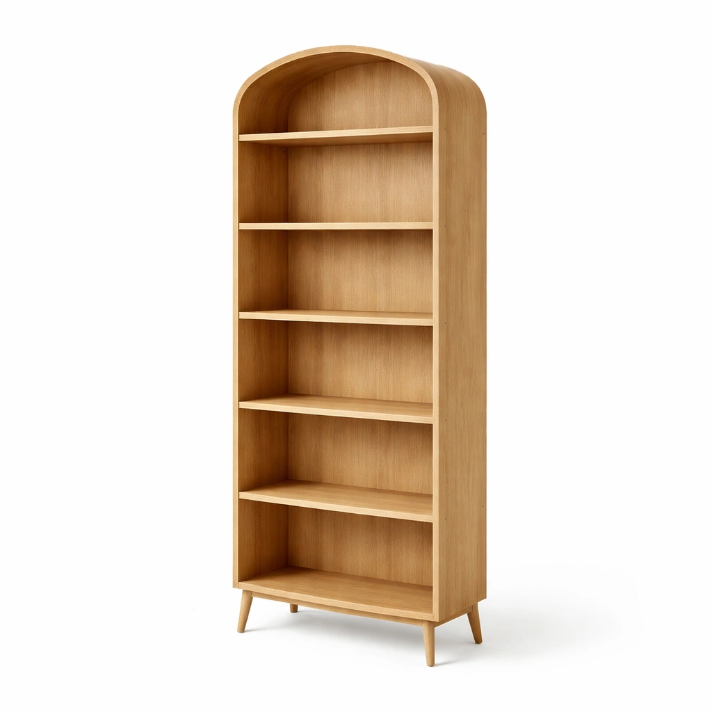 Regal Natur Holz Rund Design-qerlivo