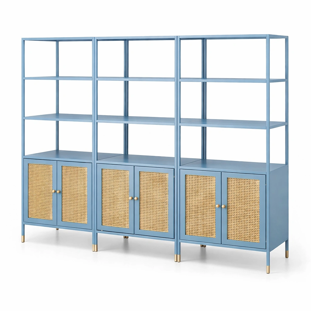 Regal Holz Braun Klassisch Hoch-qerlivo