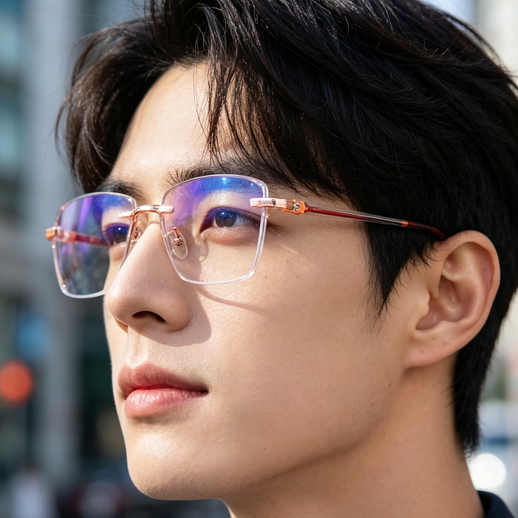 0,01 s Auto-Fokus Gleitsichtbrille | +1,00–+7,00 dpt stufenlos für Lesen & Fahren