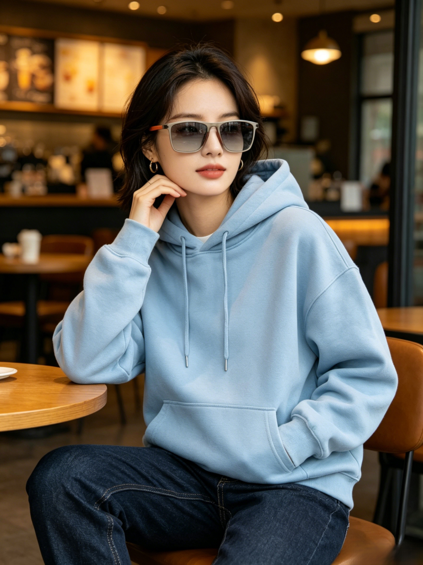 Sportliche 2-in-1 selbsttönende Lesebrille mit UV-Schutz.
