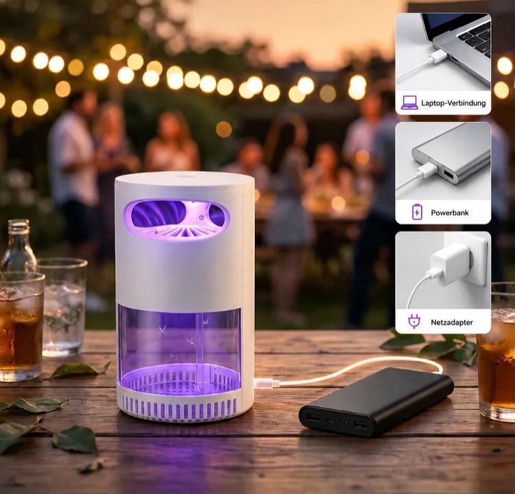 Mückenlampe zur Mückenabwehr