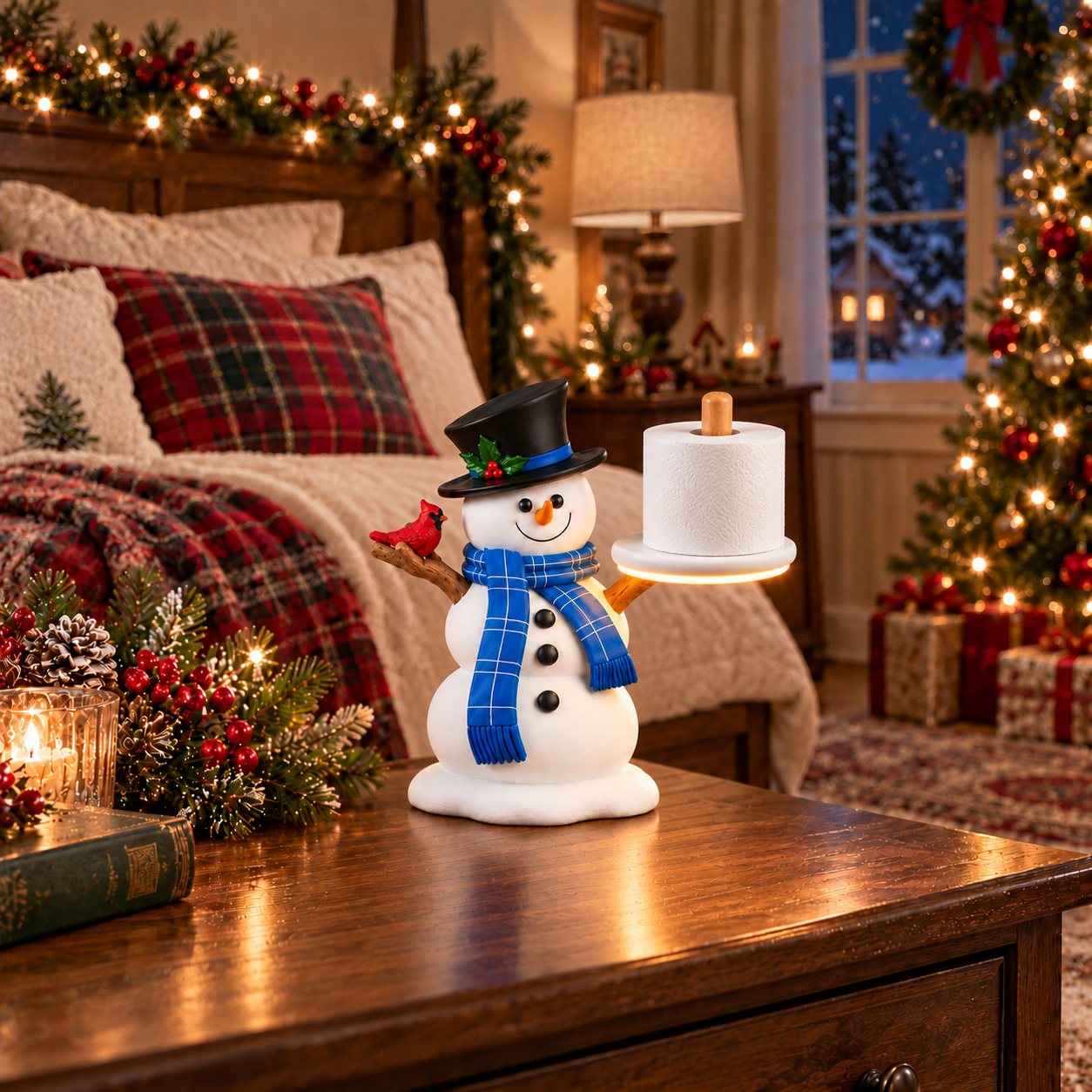 Winter Welcome Snowman