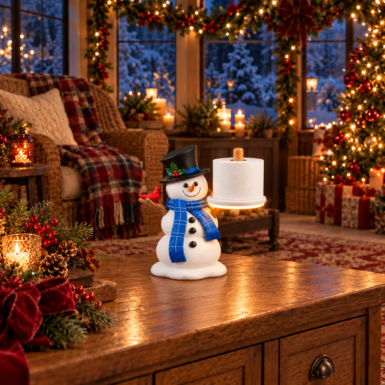 Winter Welcome Snowman