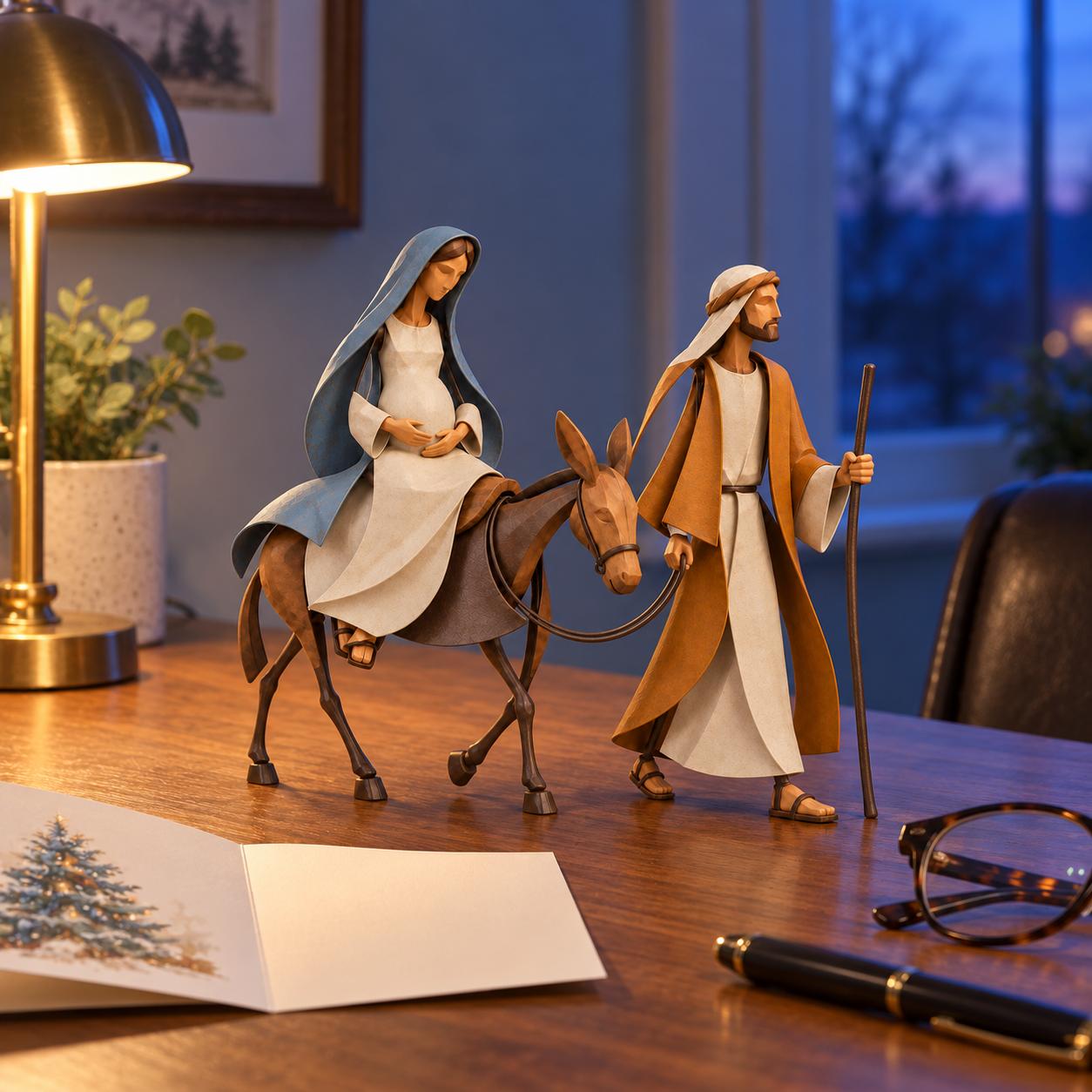 Journey to Bethlehem Figurine set