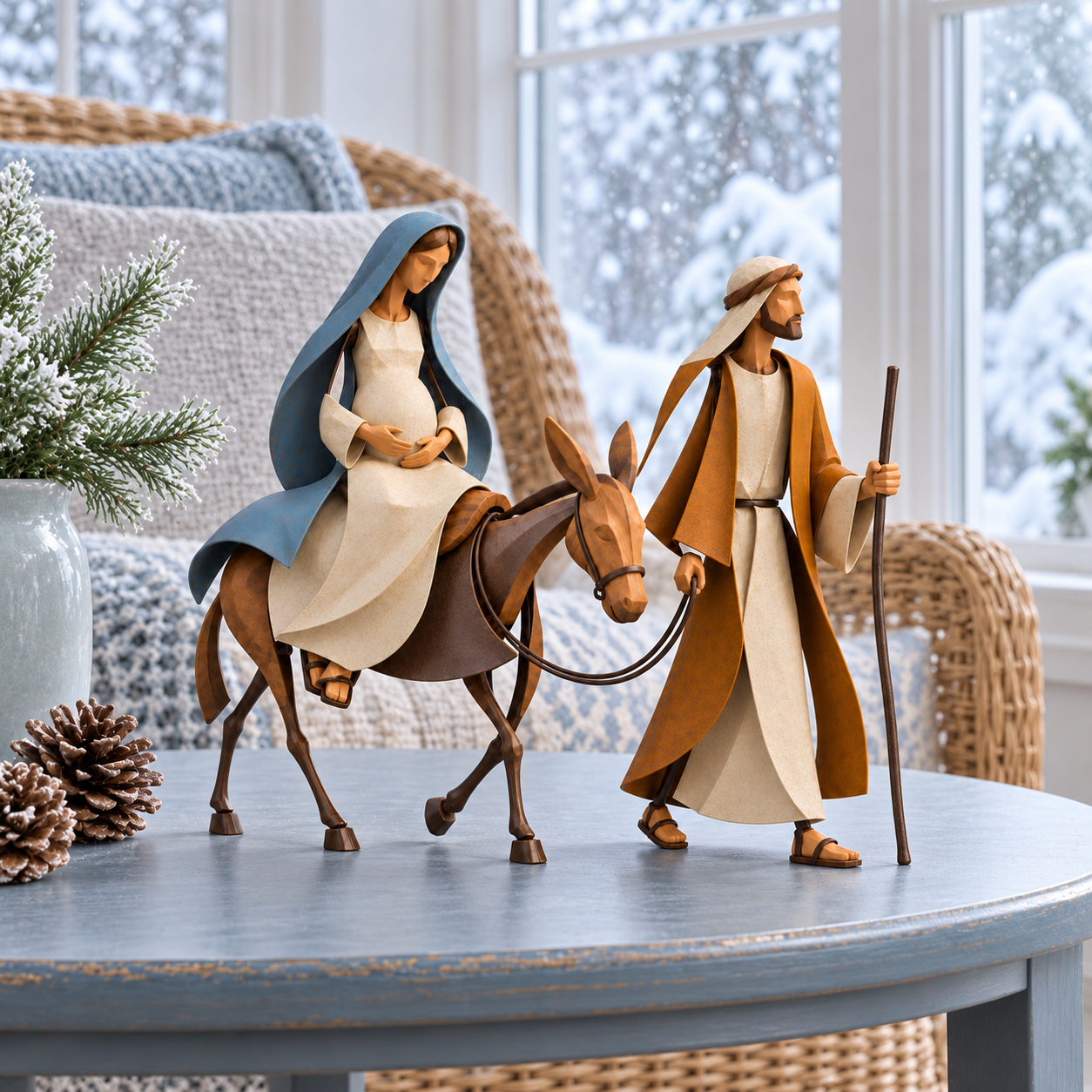 Journey to Bethlehem Figurine set