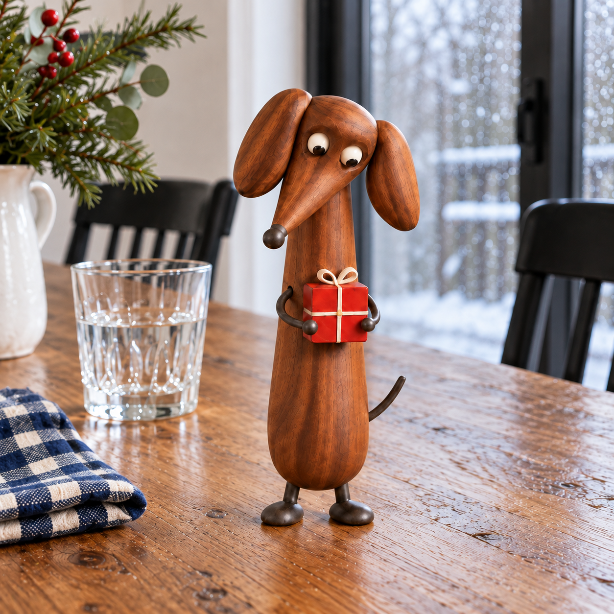A Gift for You Dachshund Figurine