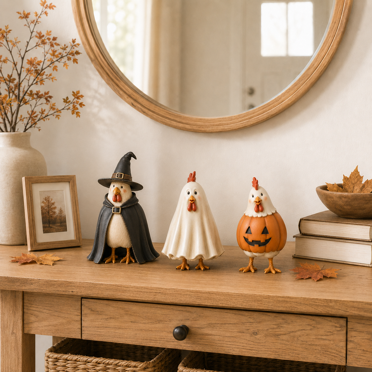 Halloween Chicken Decor