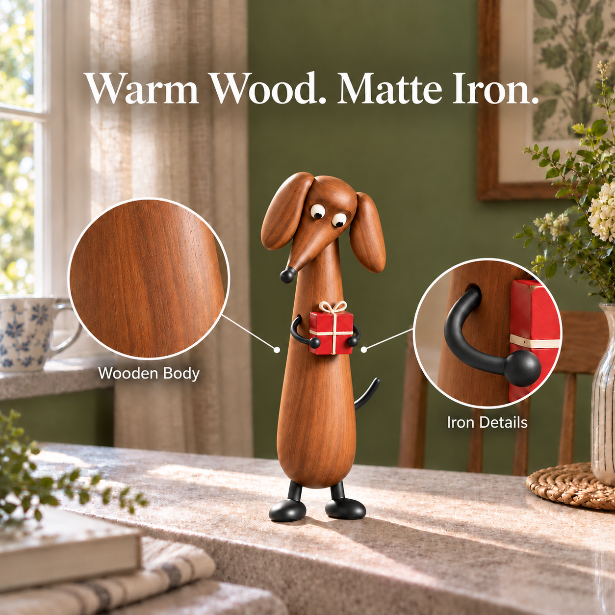 A Gift for You Dachshund Figurine
