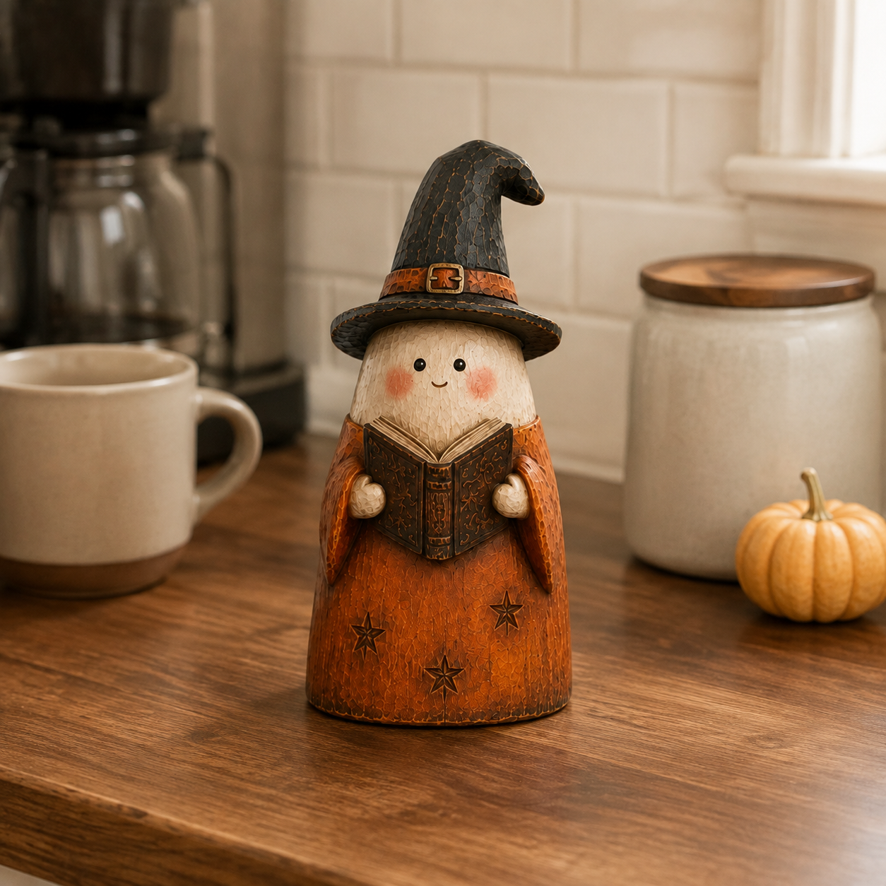 Vintage Witch Ghost Decor