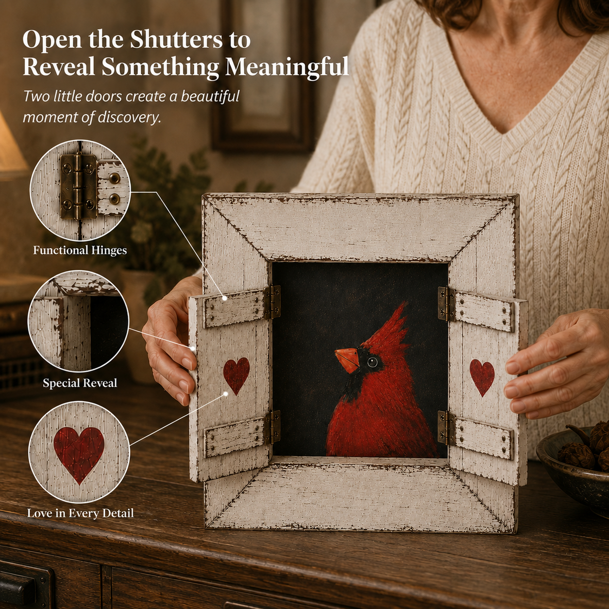Cardinal Window Keepsake