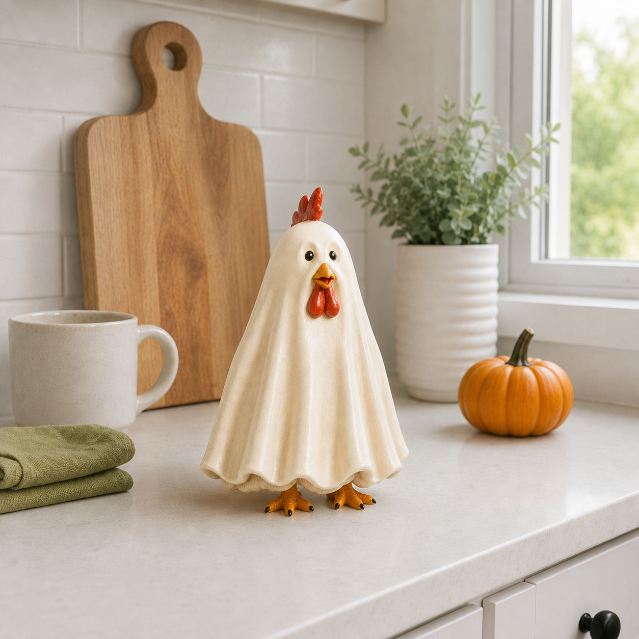 Halloween Chicken Decor