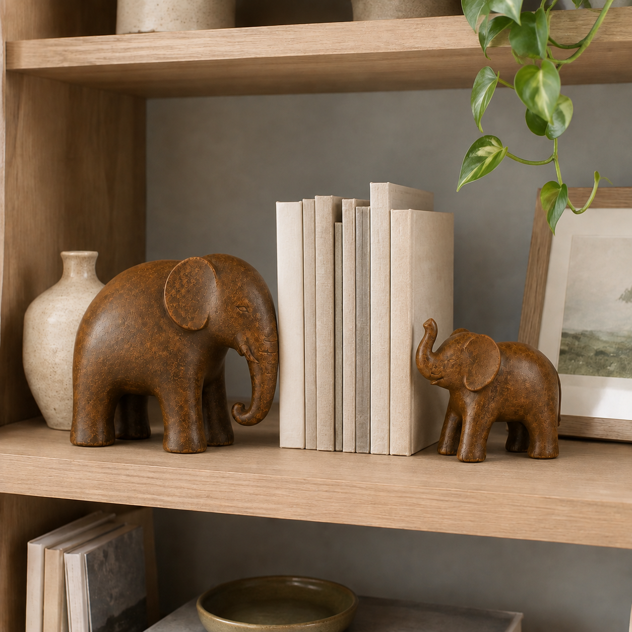 Mother’s Love Elephant Figurine Set
