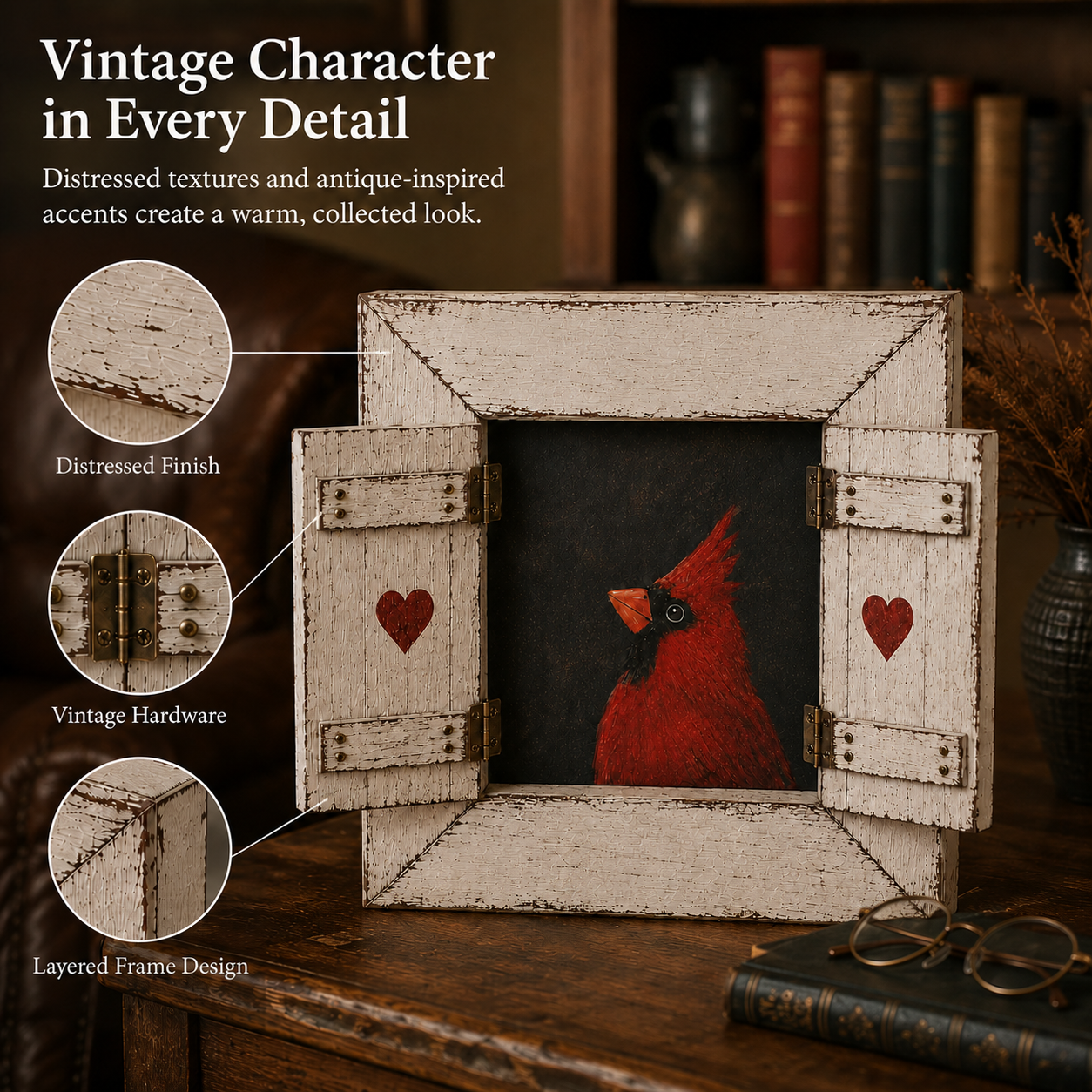 Cardinal Window Keepsake