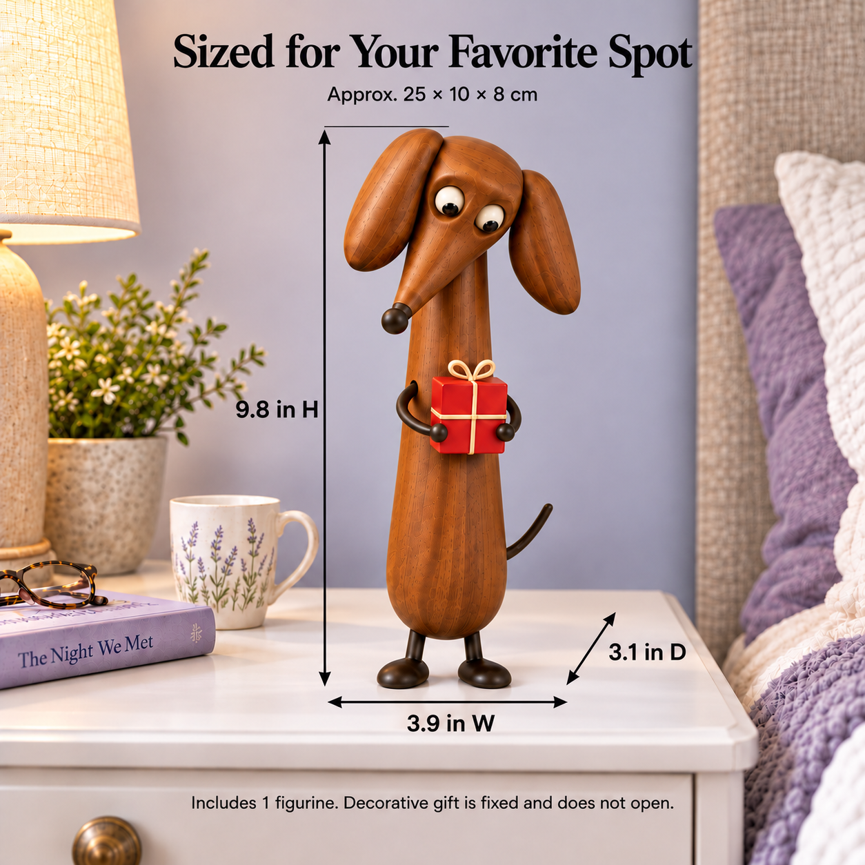 A Gift for You Dachshund Figurine